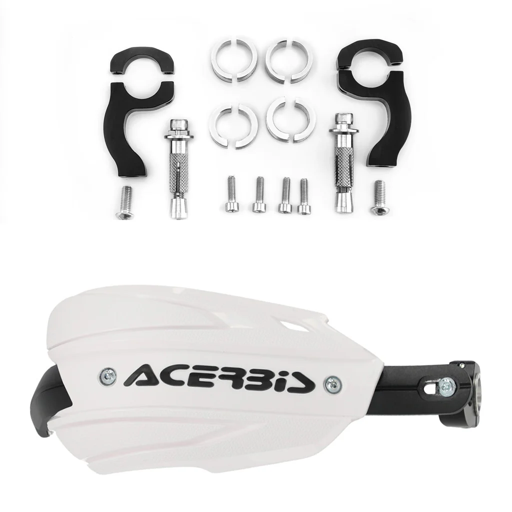 Acerbis Endurance-X Handguards White Black