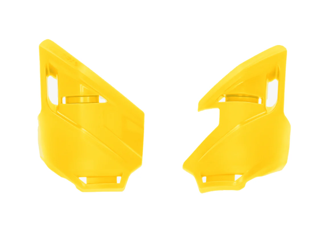 Acerbis F-Rock Lower Fork Clamp Covers - Yellow