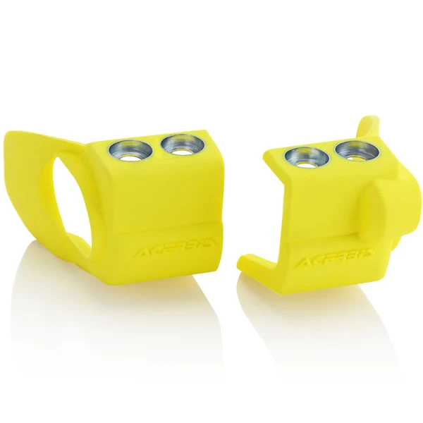 Acerbis Fork Shoe Cover - Suzuki Yellow