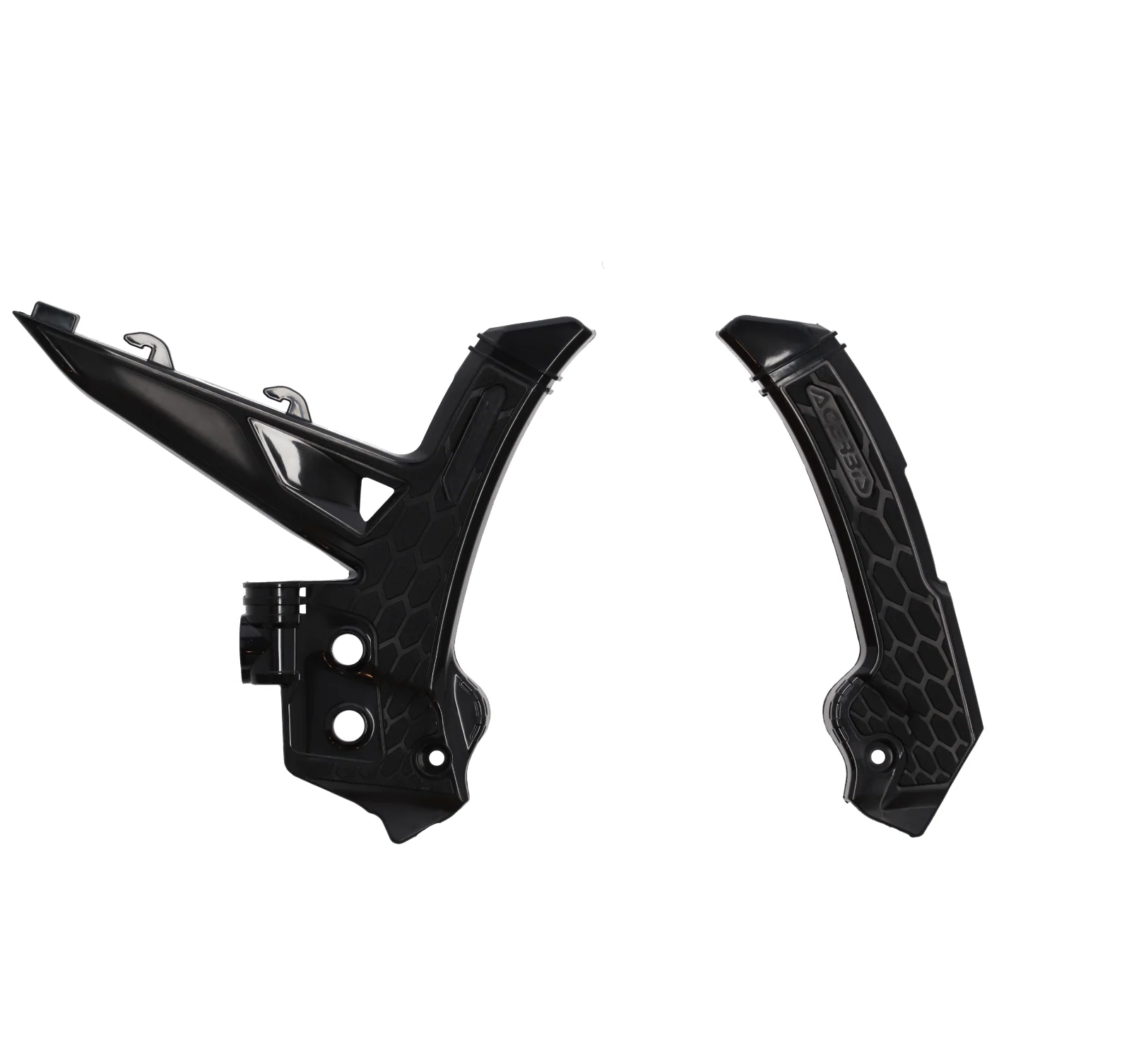 Acerbis Gas Gas X-Grip Frame Guards - Black Black