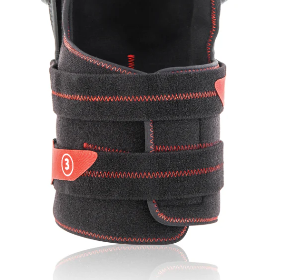 Acerbis Gorilla Knee Guards Black Red - Image 4