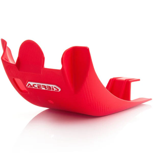 Acerbis Honda Skid Plate - Red
