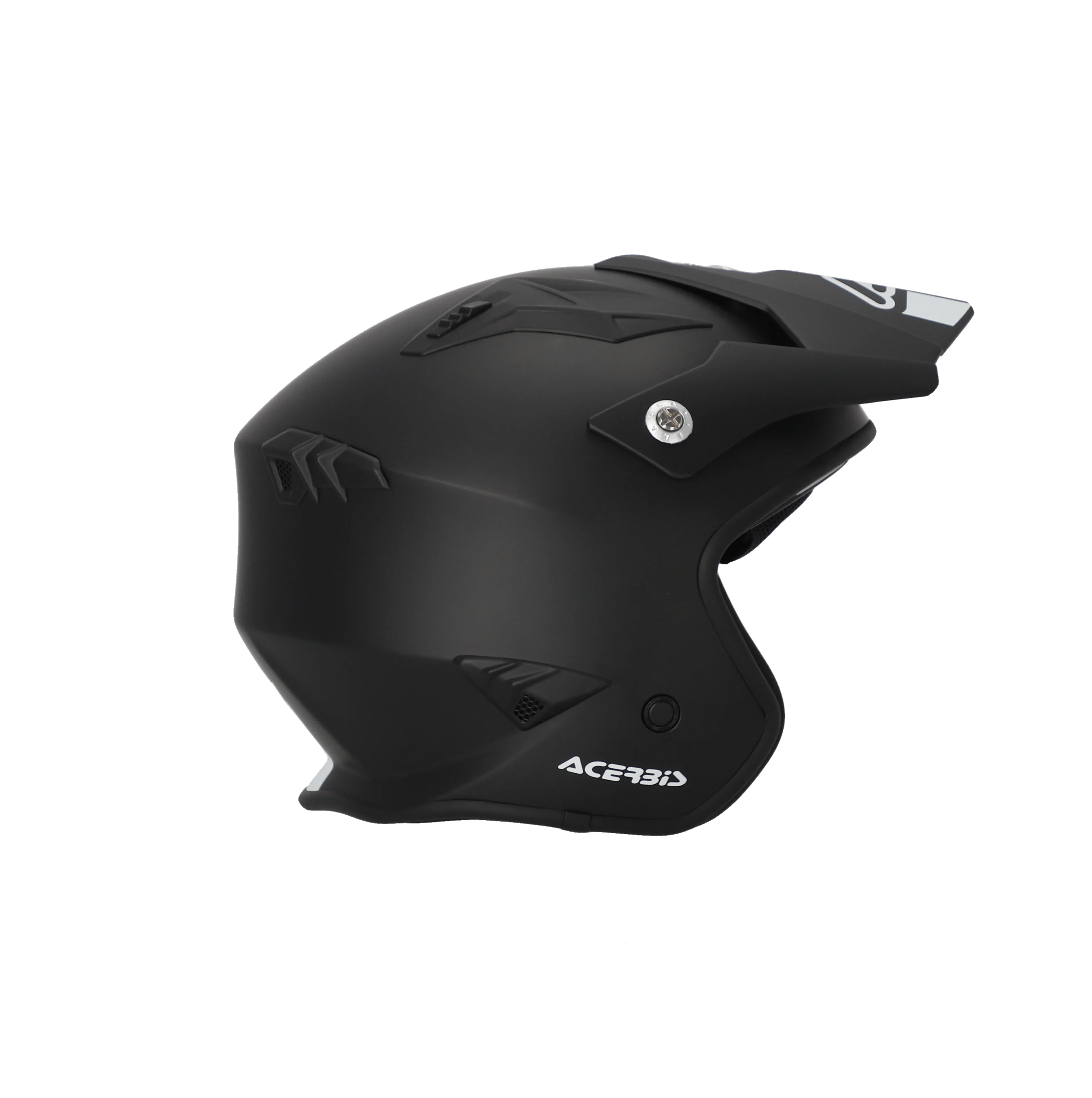 Acerbis Jet Aria Trials Helmet Black - Image 4