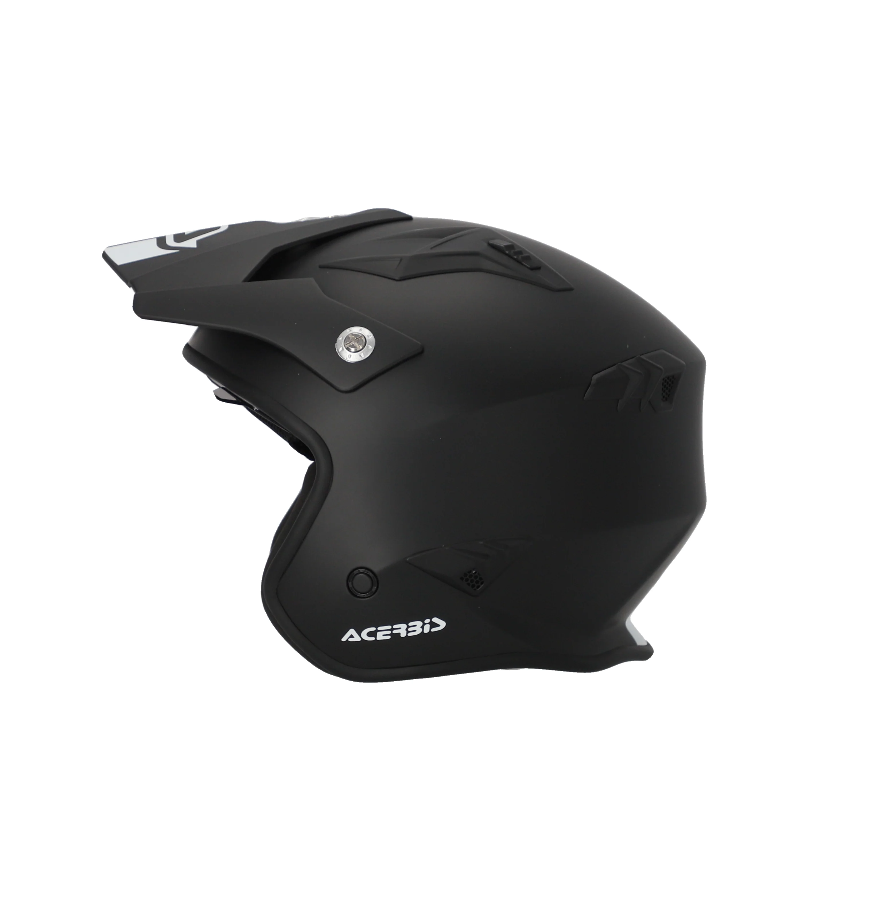 Acerbis Jet Aria Trials Helmet Black - Image 6