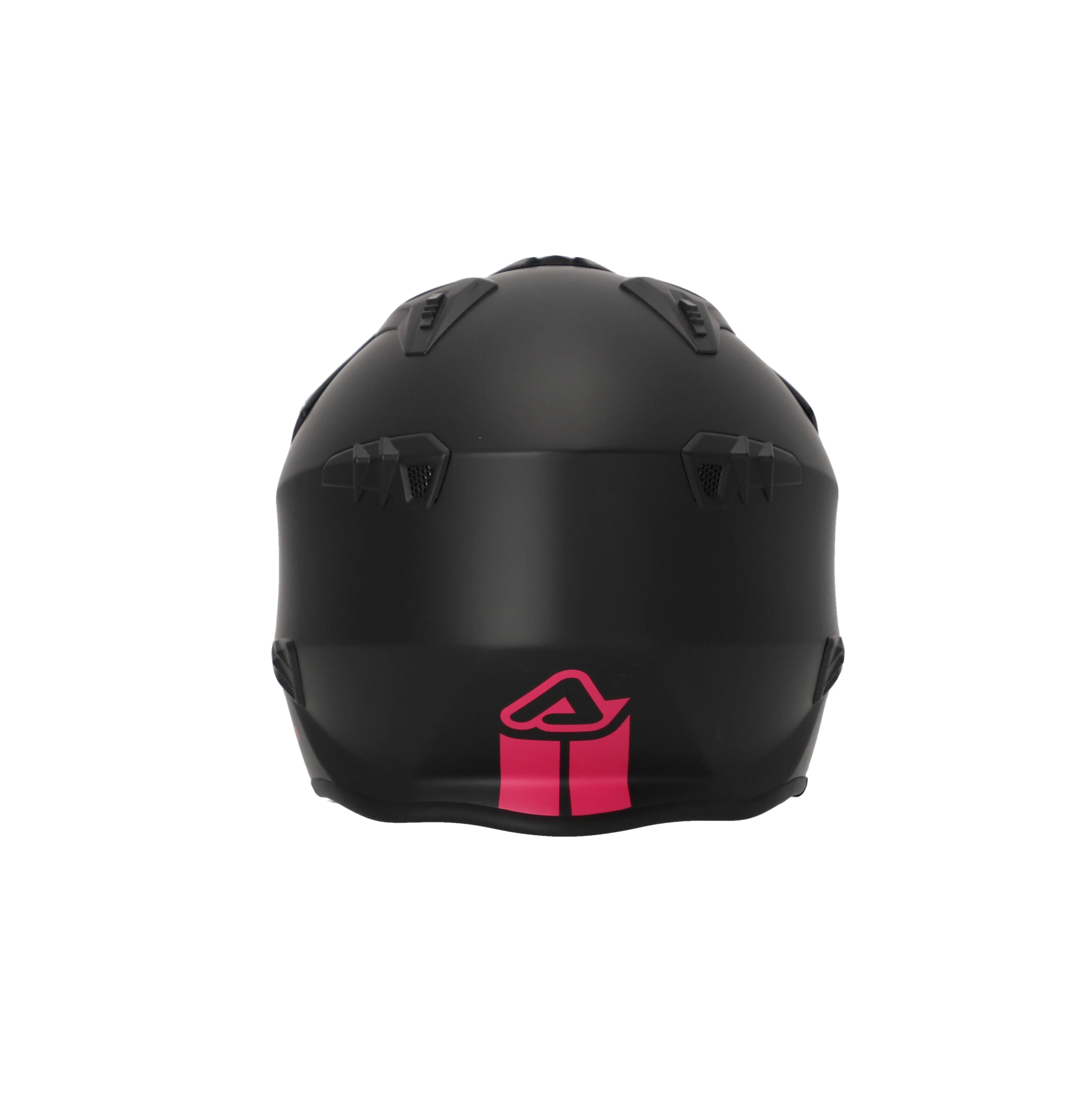 Acerbis Jet Aria Trials Helmet Black Pink - Image 6