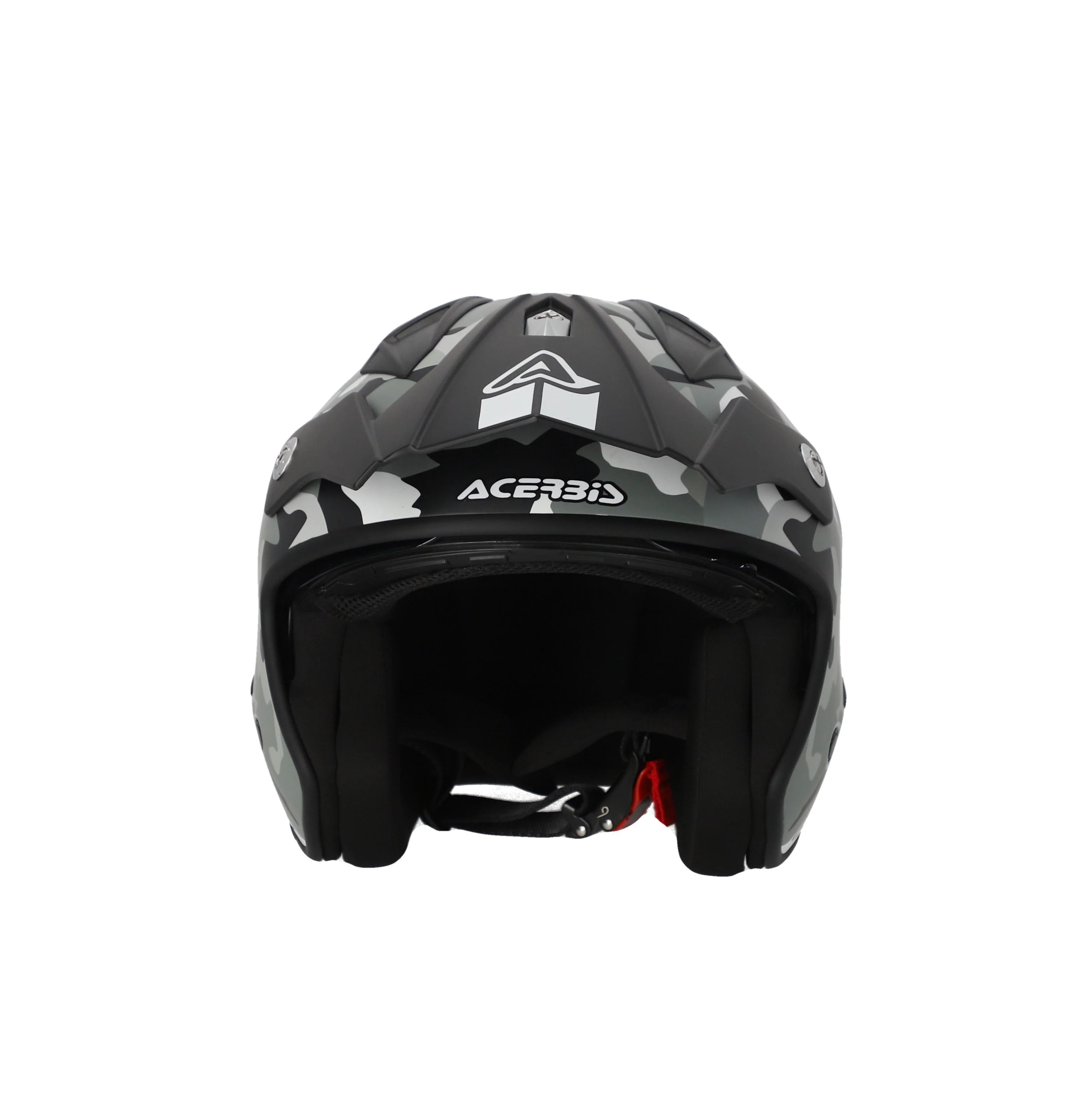 Acerbis Jet Aria Trials Helmet Camo Brown - Image 3