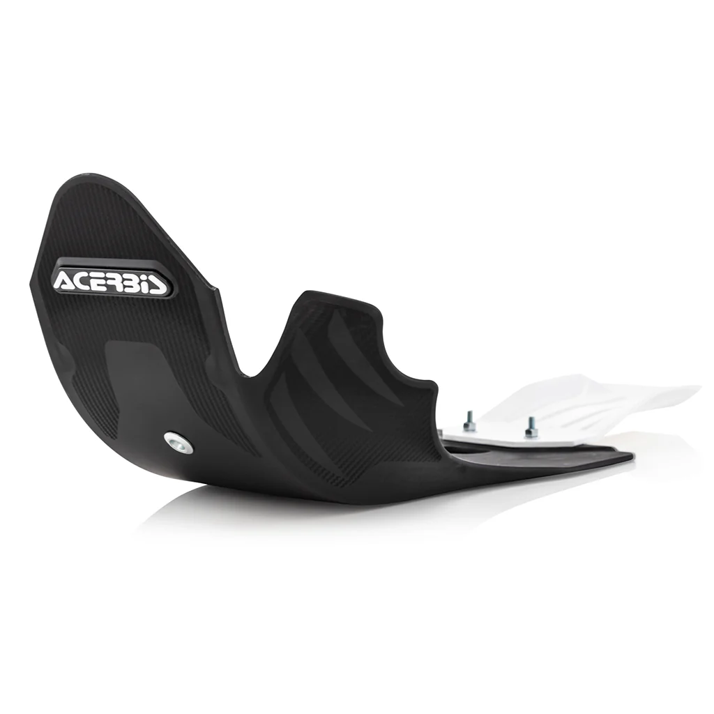 Acerbis Kawasaki Skid Linkage Plate - Black White