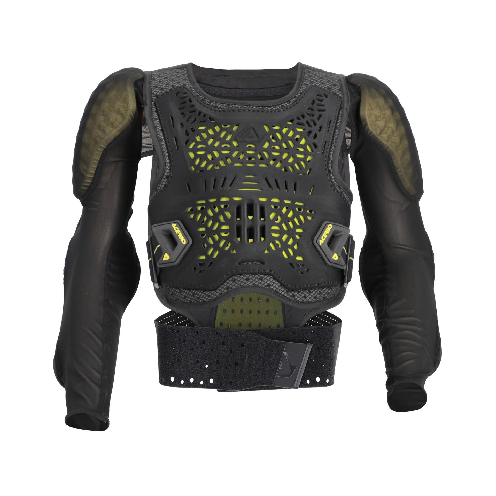 Acerbis Kids Plasma Body Armour Black Yellow - Image 2