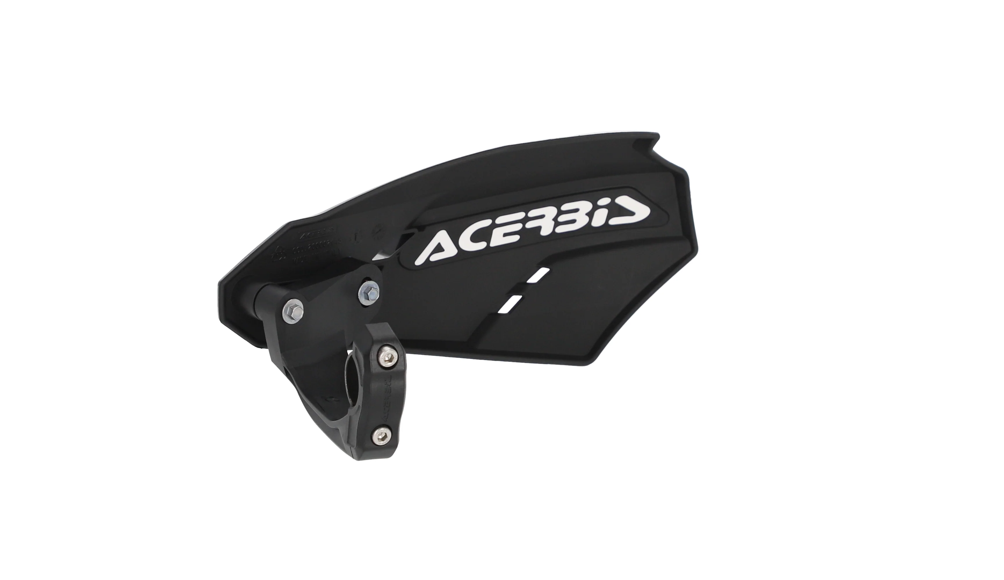 Acerbis Linear Handguards Black White - Image 3