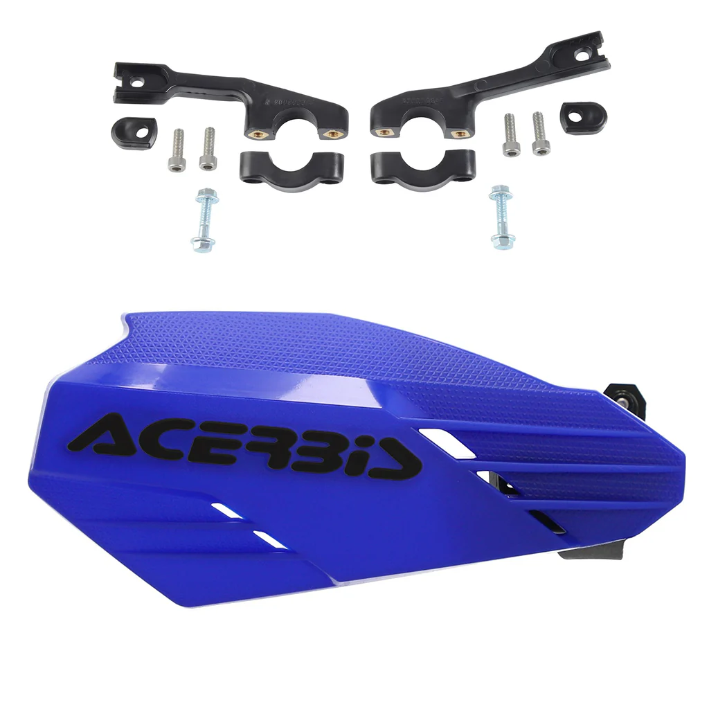 Acerbis Linear Handguards Blue Black