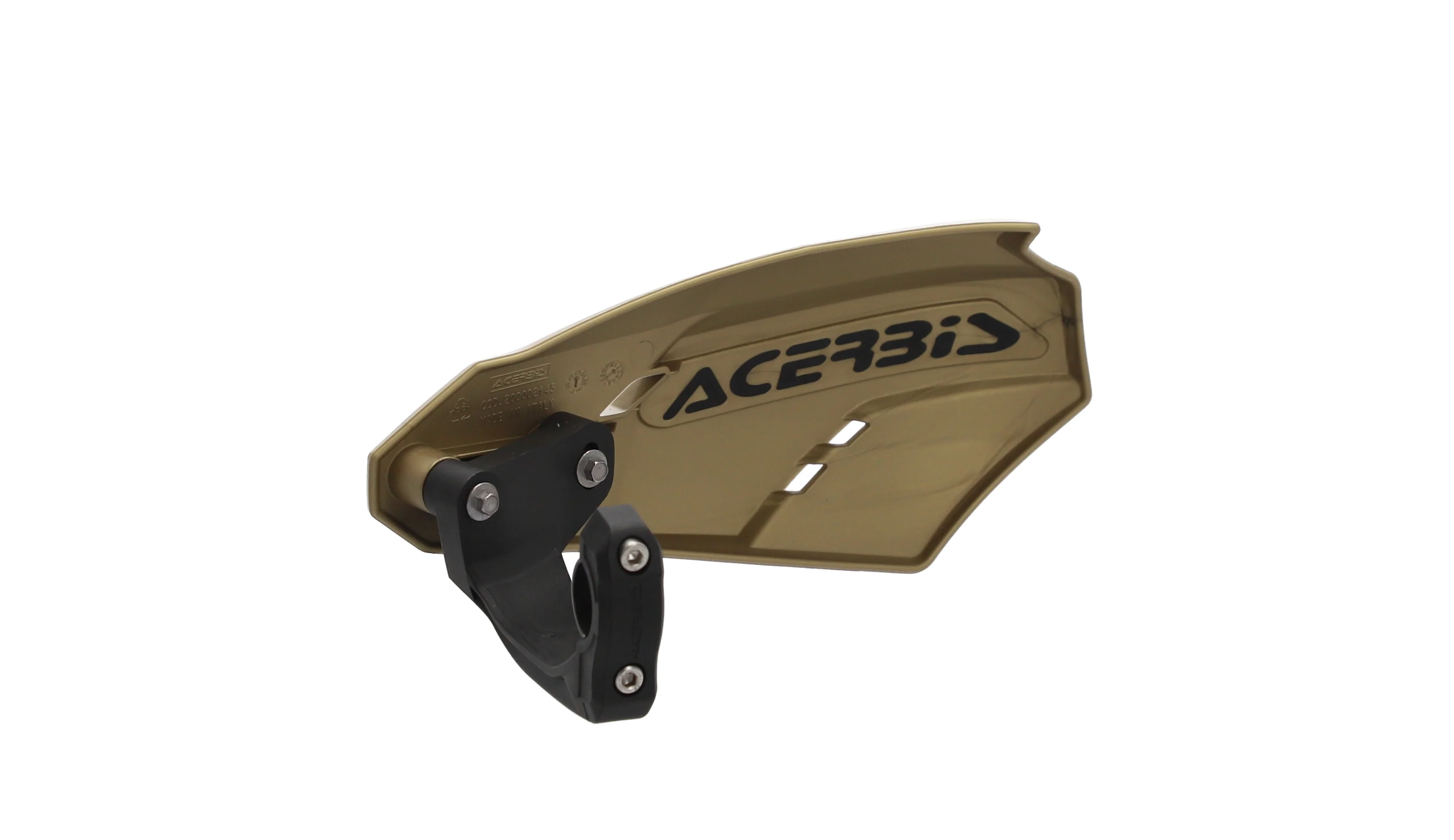 Acerbis Linear Handguards Gold Black - Image 3