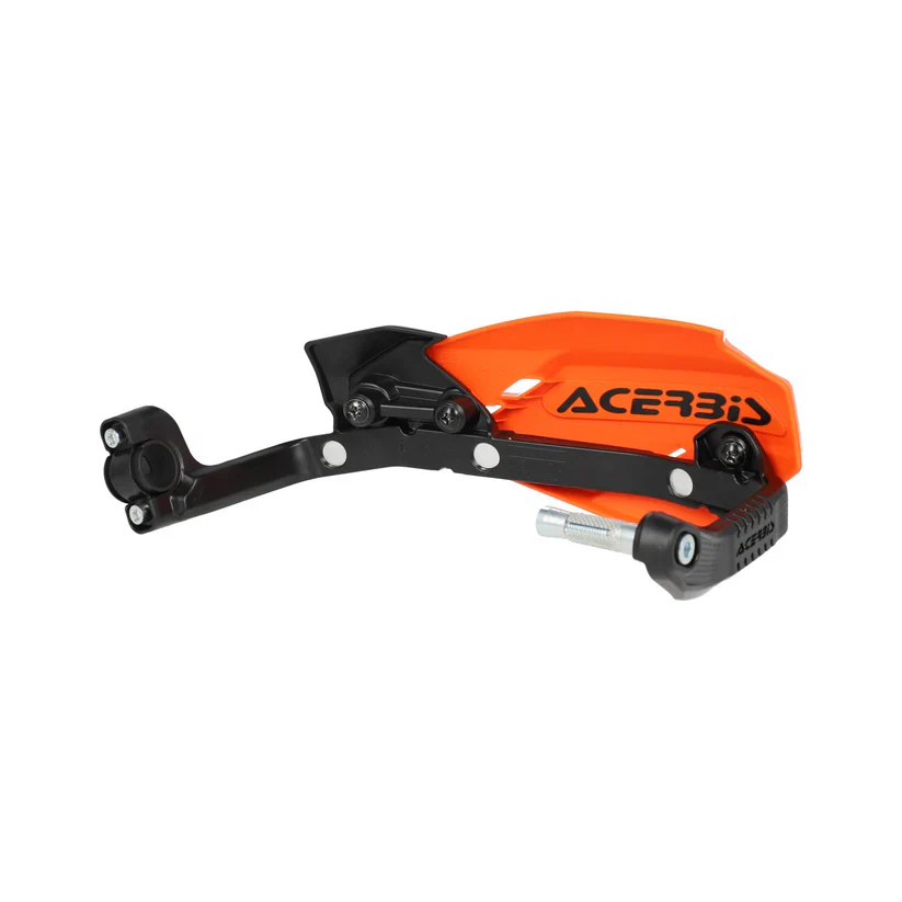Acerbis Moto-X Handguards - Orange Black - Image 2
