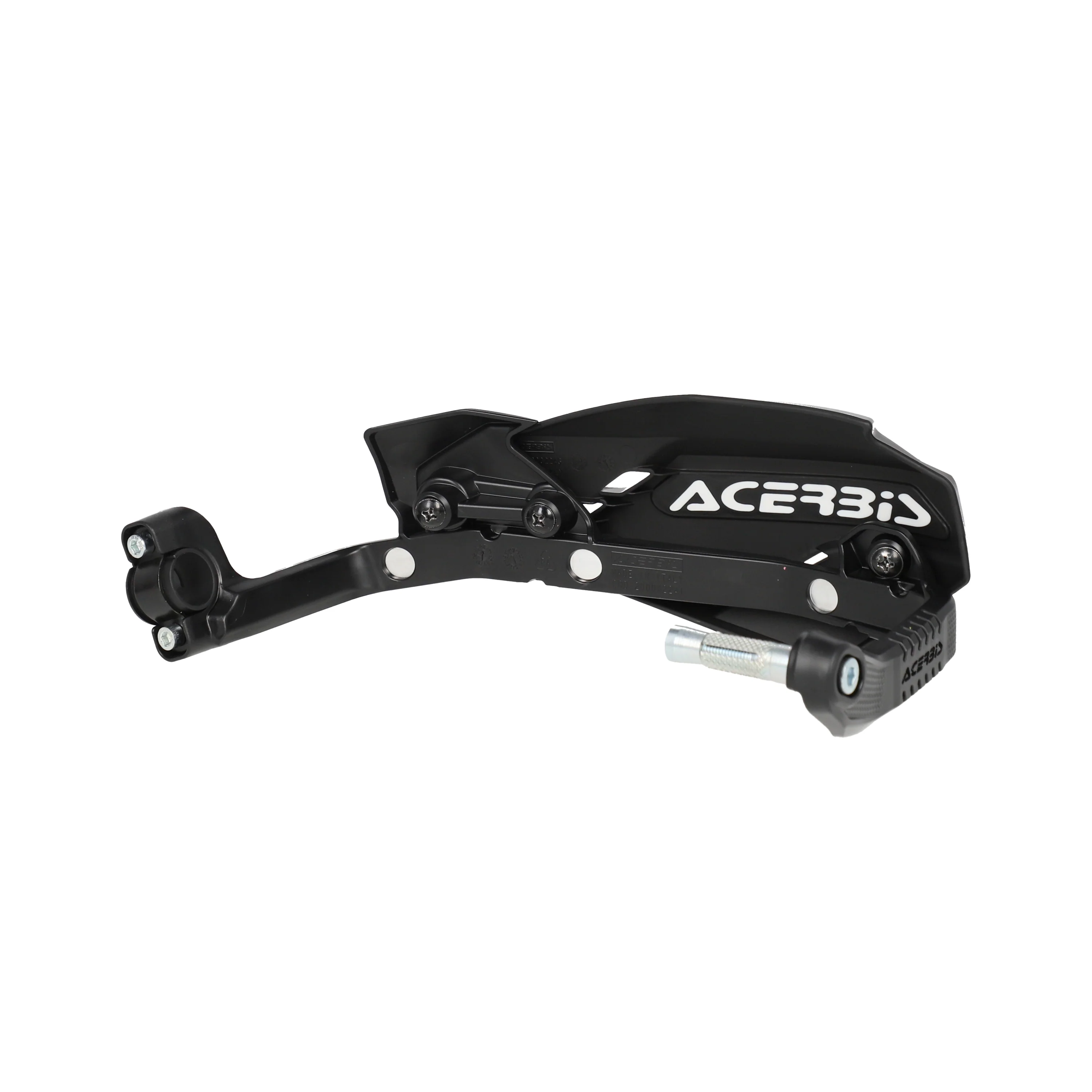 Acerbis Moto-X Handguards - Black White - Image 3