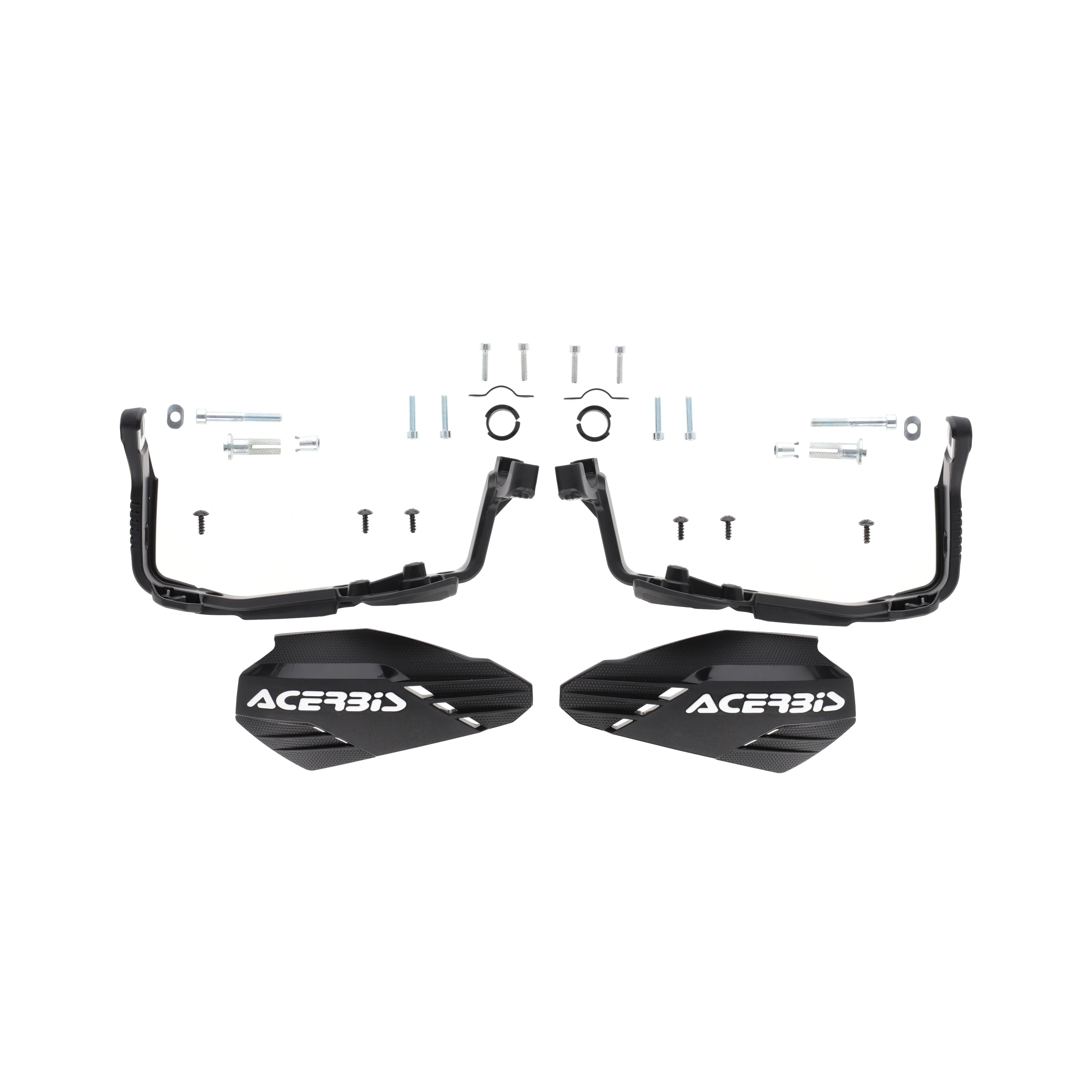 Acerbis Moto-X Handguards - Black White - Image 4