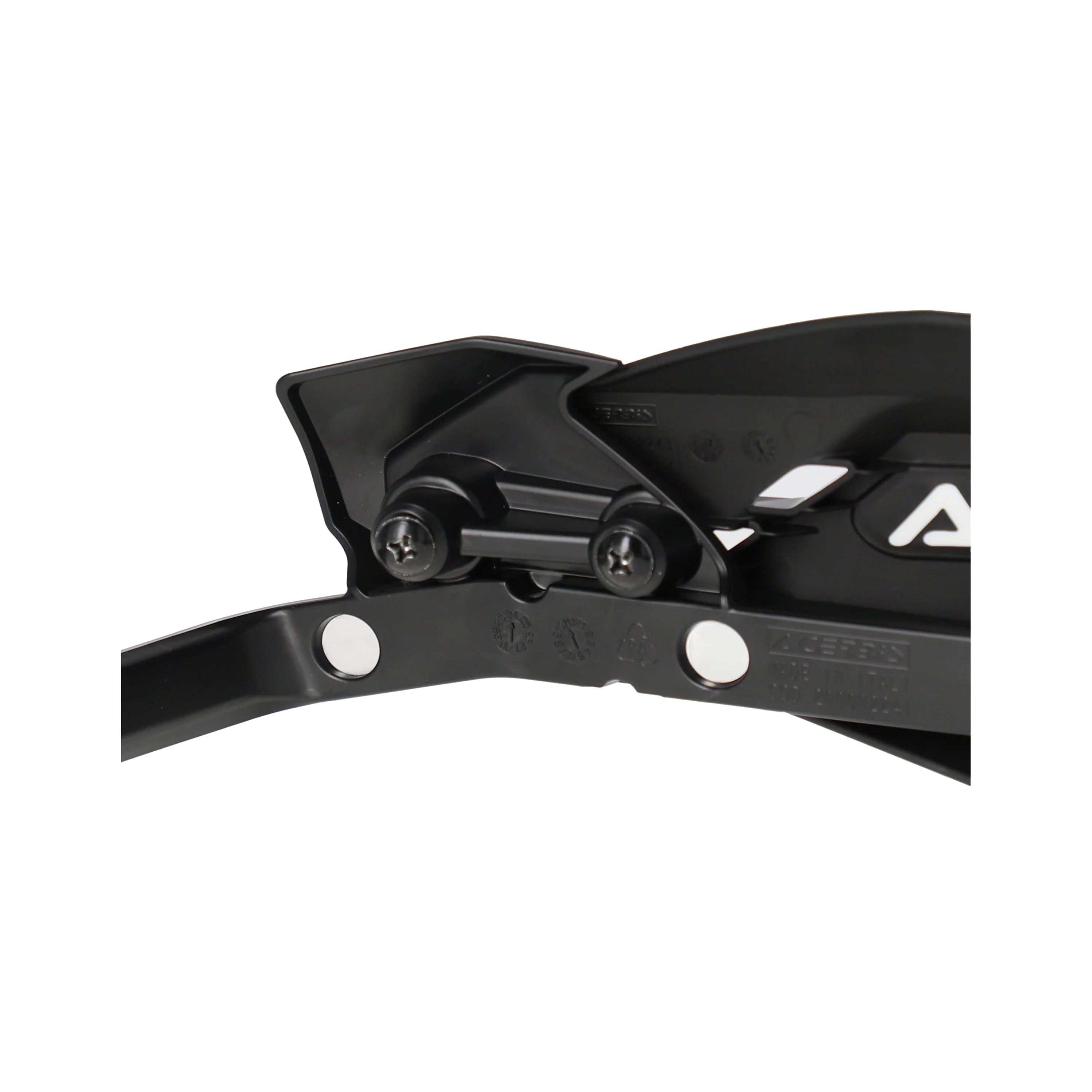 Acerbis Moto-X Handguards - Black White - Image 6