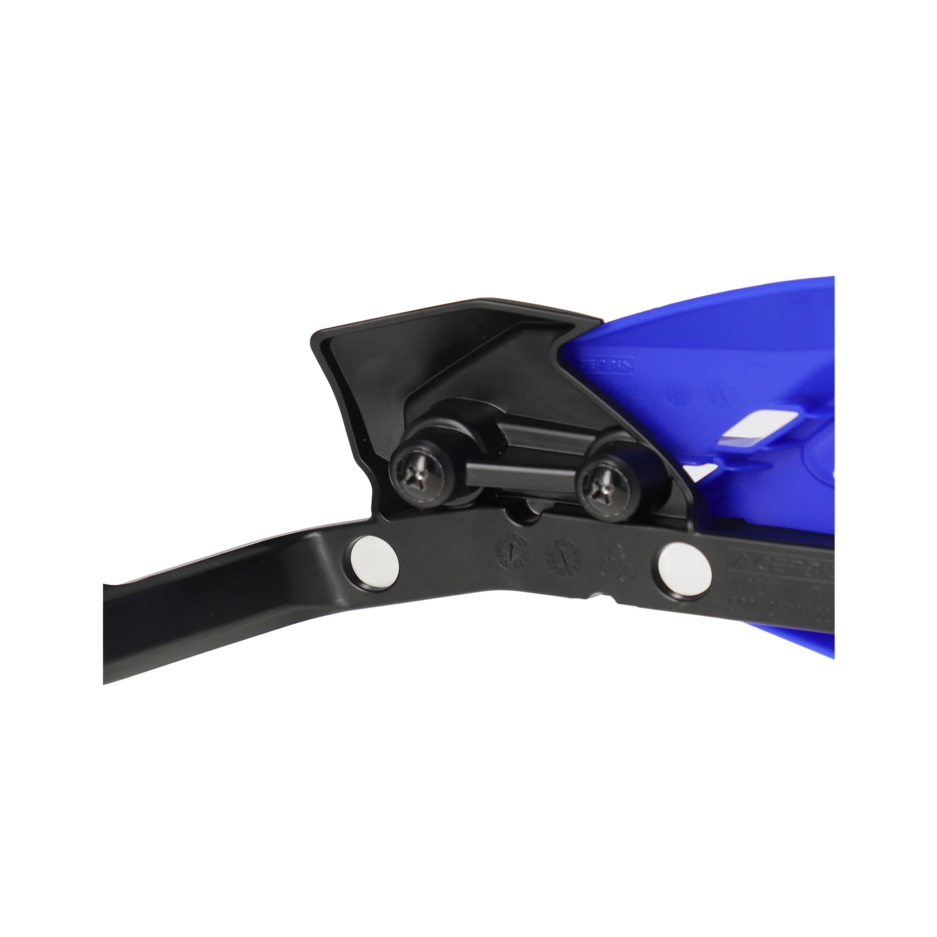 Acerbis Moto-X Handguards - Blue White - Image 2