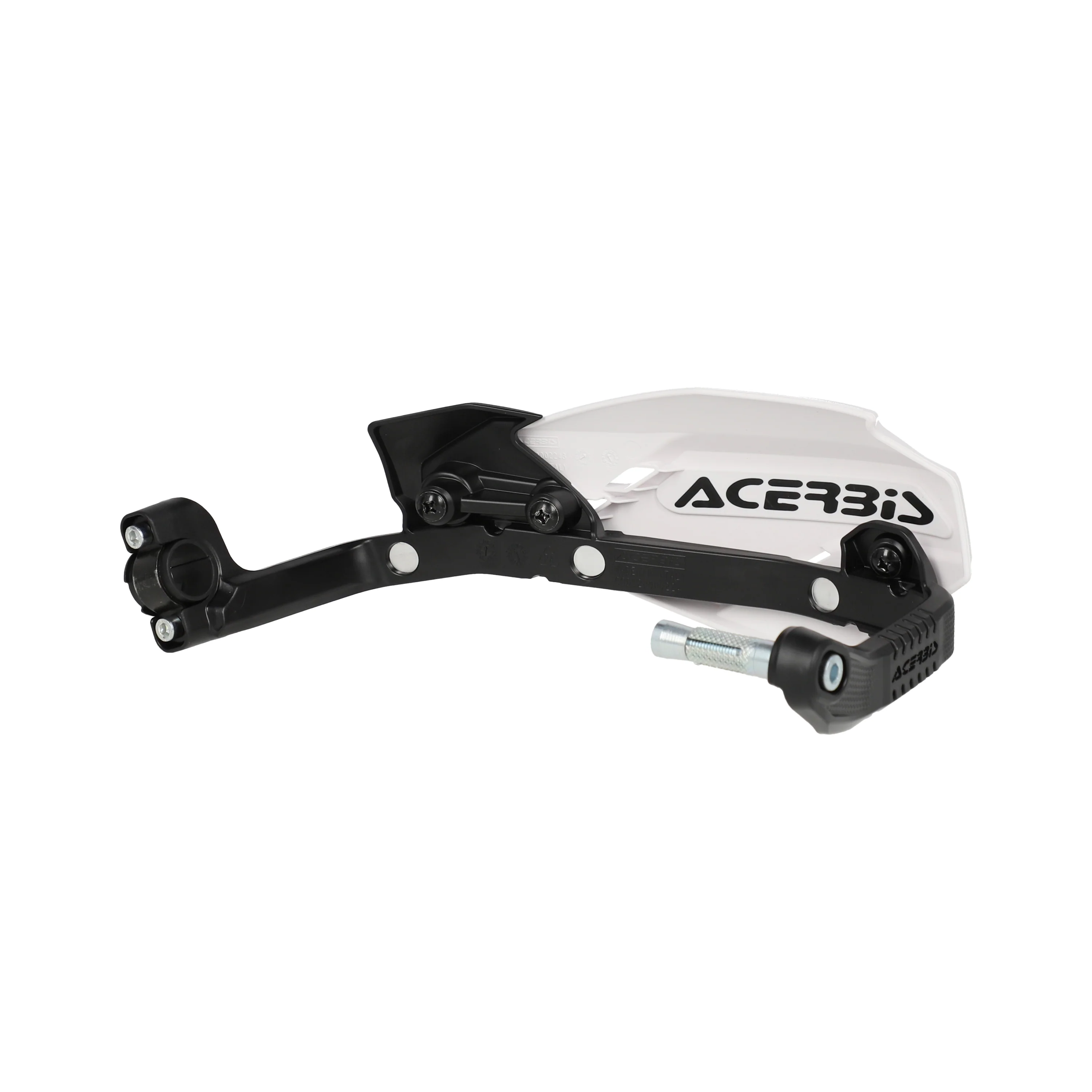 Acerbis Moto-X Handguards - White Black - Image 3