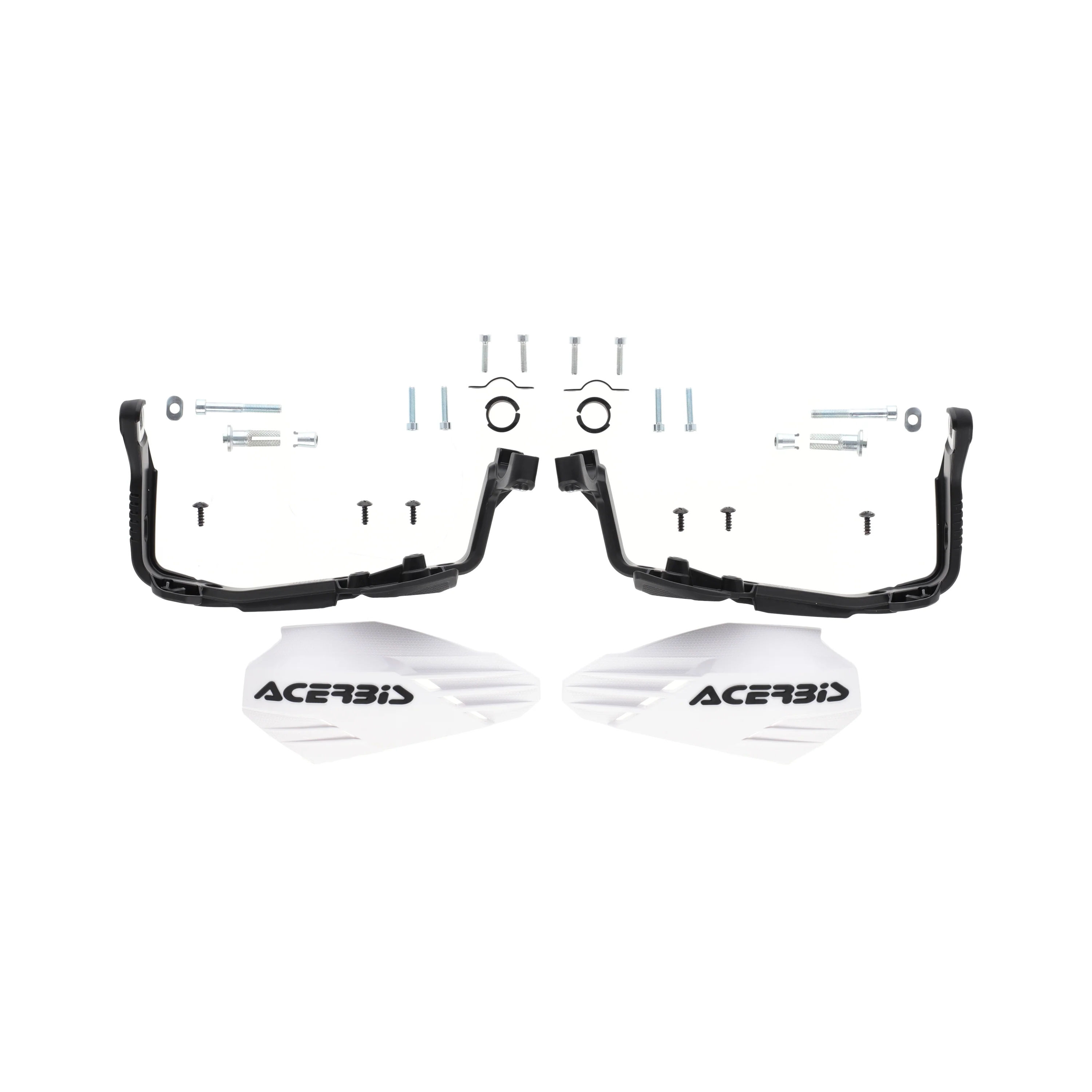 Acerbis Moto-X Handguards - White Black - Image 4