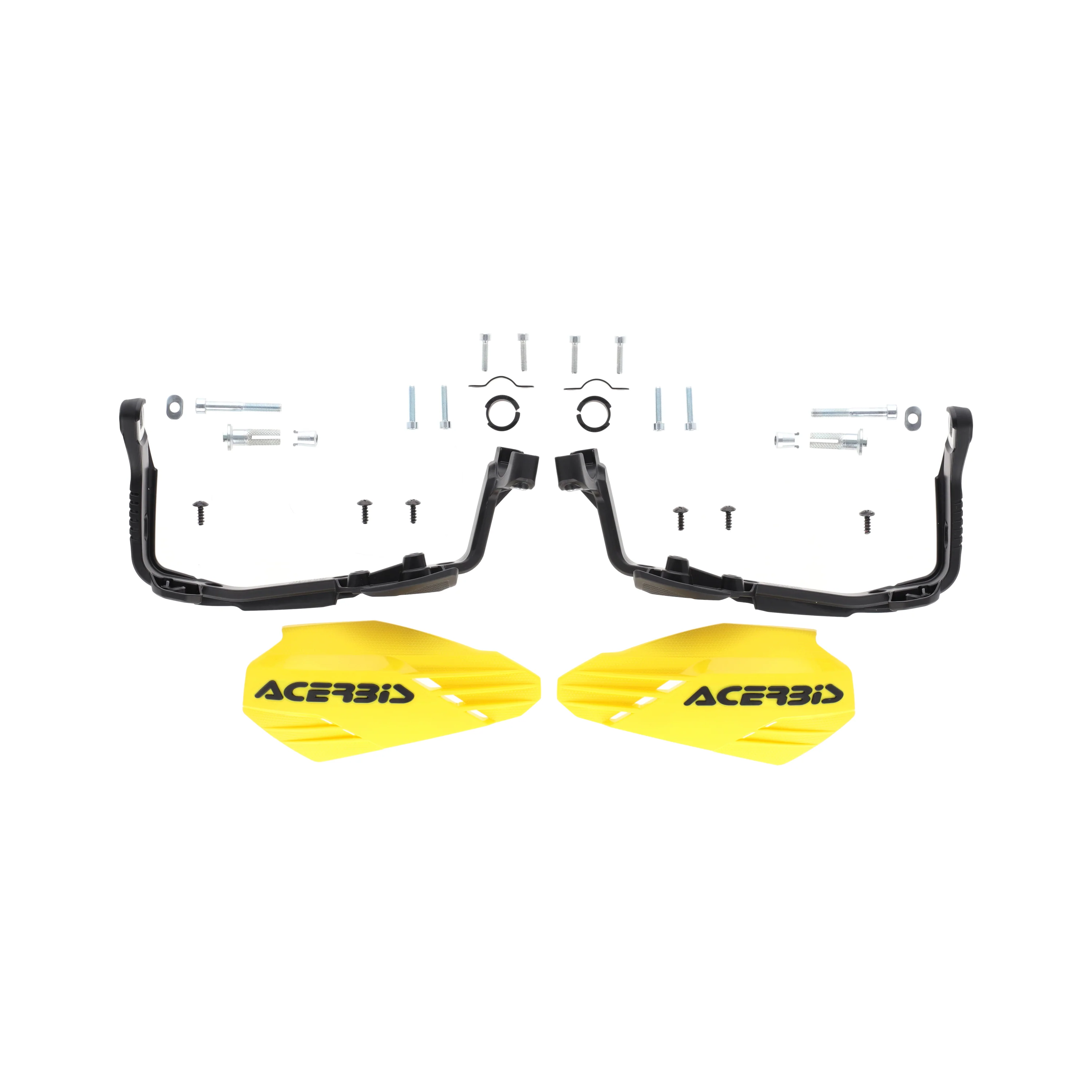 Acerbis Moto-X Handguards - Yellow Black - Image 4
