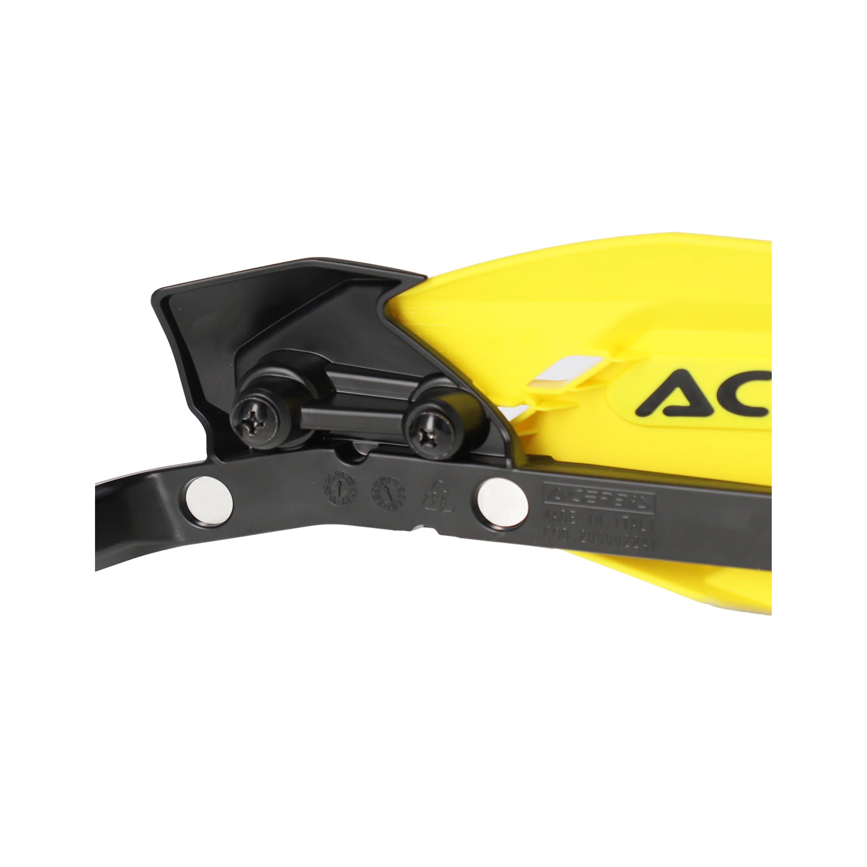 Acerbis Moto-X Handguards - Yellow Black - Image 6