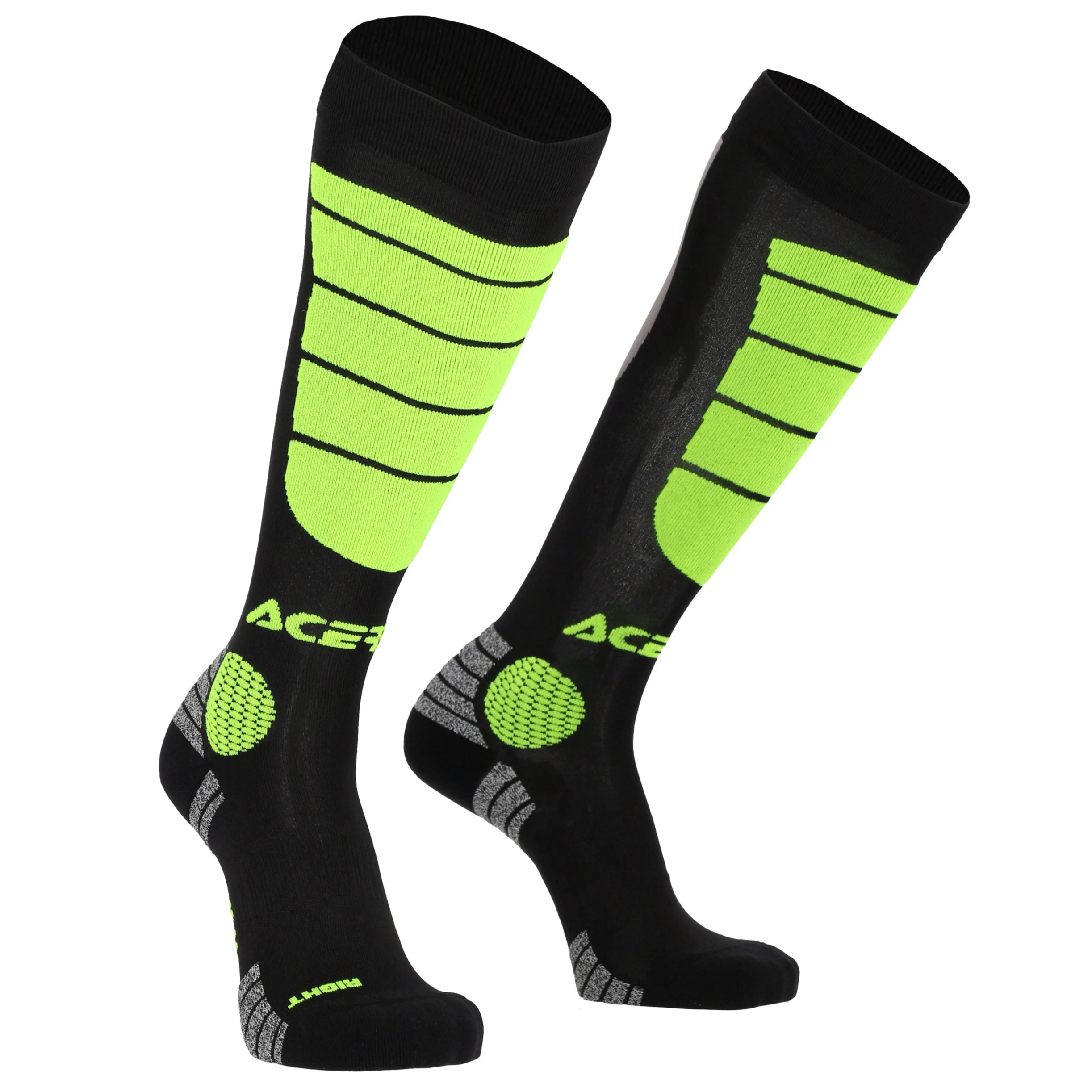 Acerbis MX Impact Socks - Black Yellow