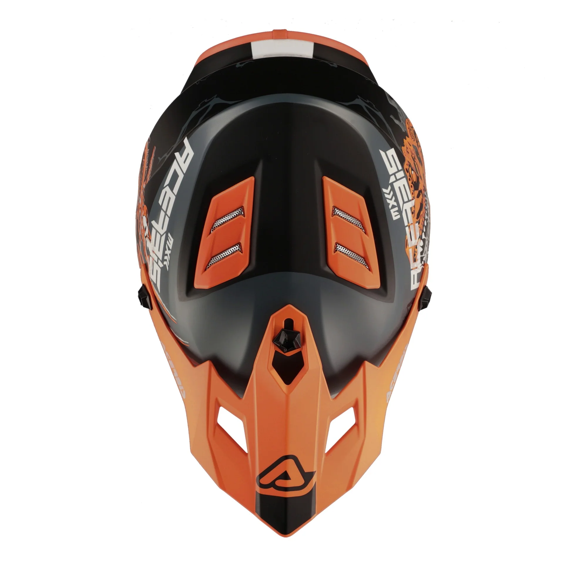 Acerbis Profile Kids Motocross Helmet - Nero Arancio - Image 7