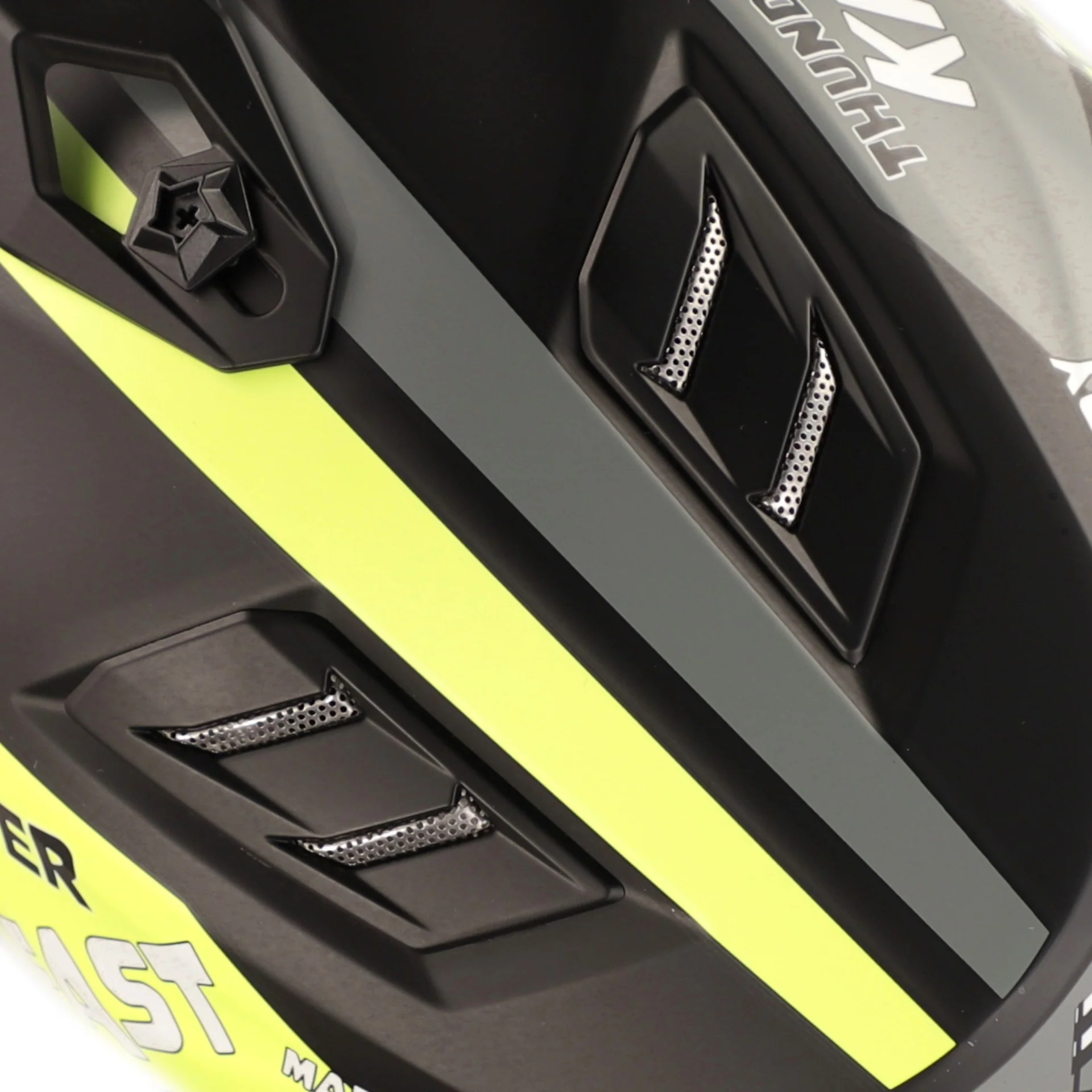 Acerbis Profile Kids Motocross Helmet - Nero Giallo - Image 7