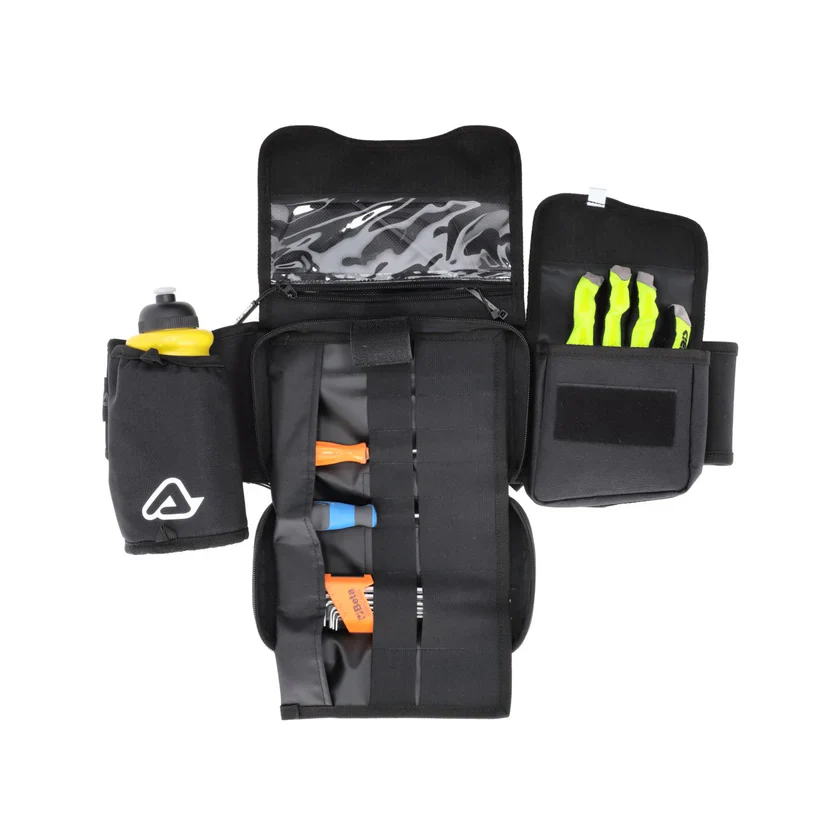 Acerbis Profile Log Waist Pack - Black White - Image 2