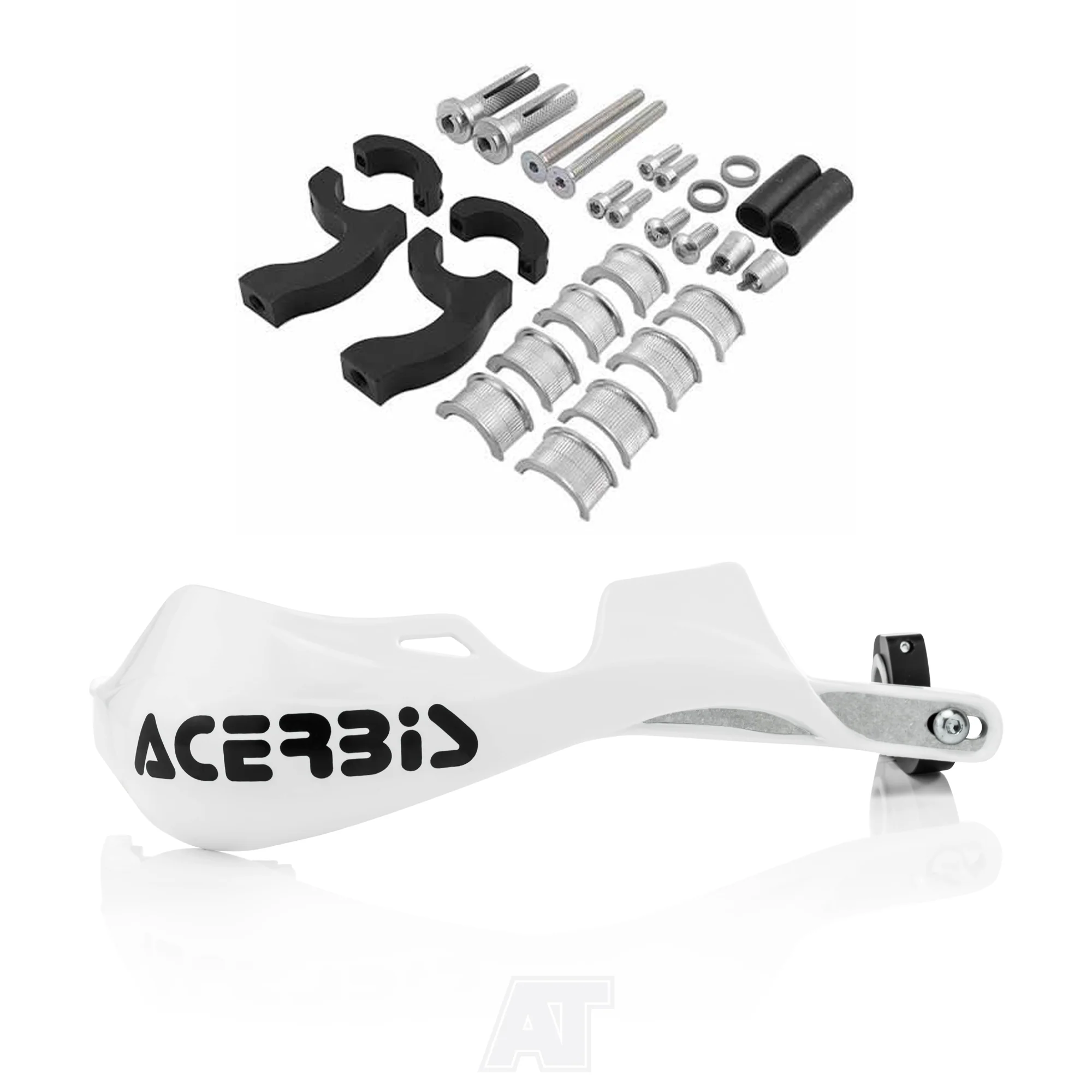 Acerbis Rally Pro Handguards - White
