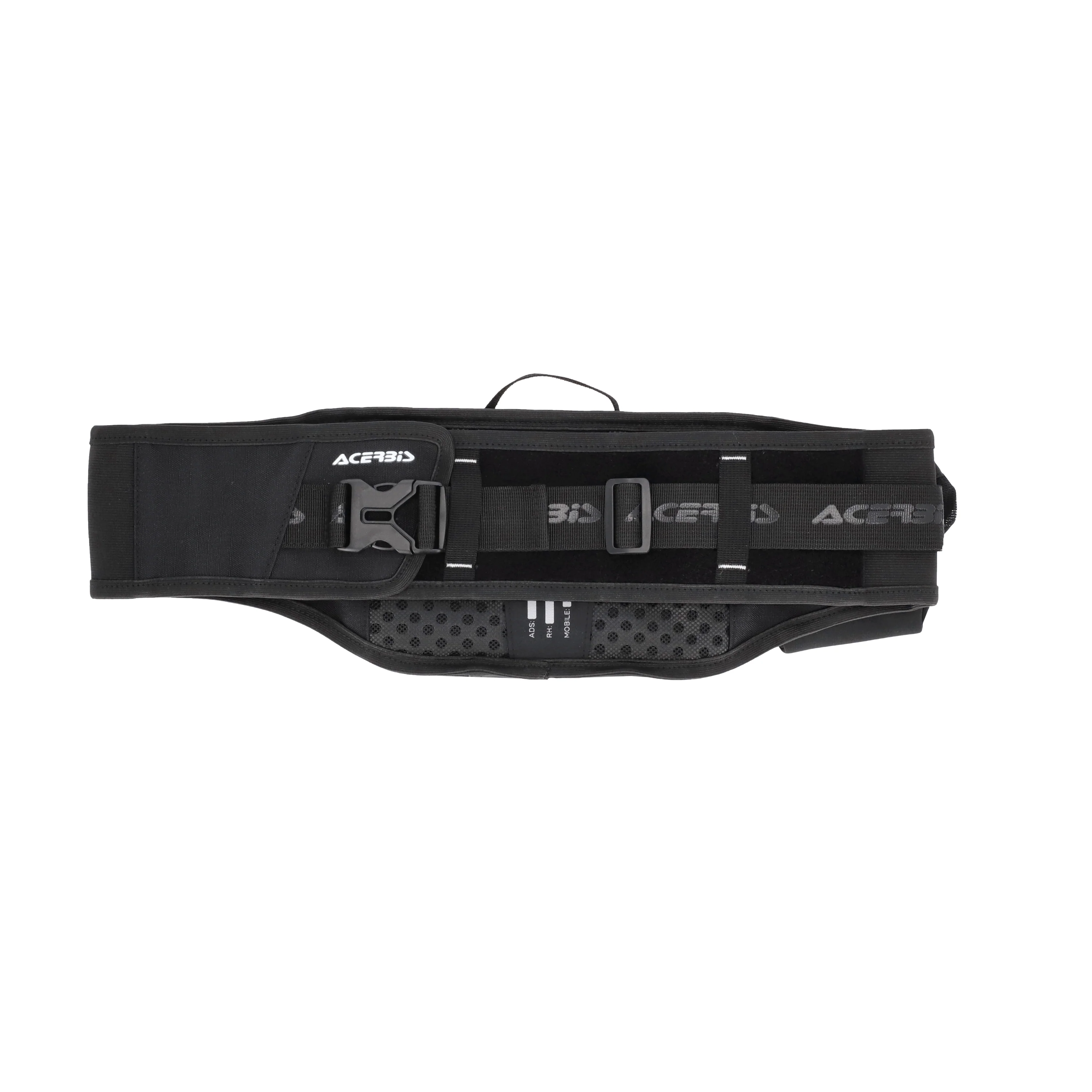 Acerbis RAM Waist Pack Bum Bag 2L Black Grey - Image 2