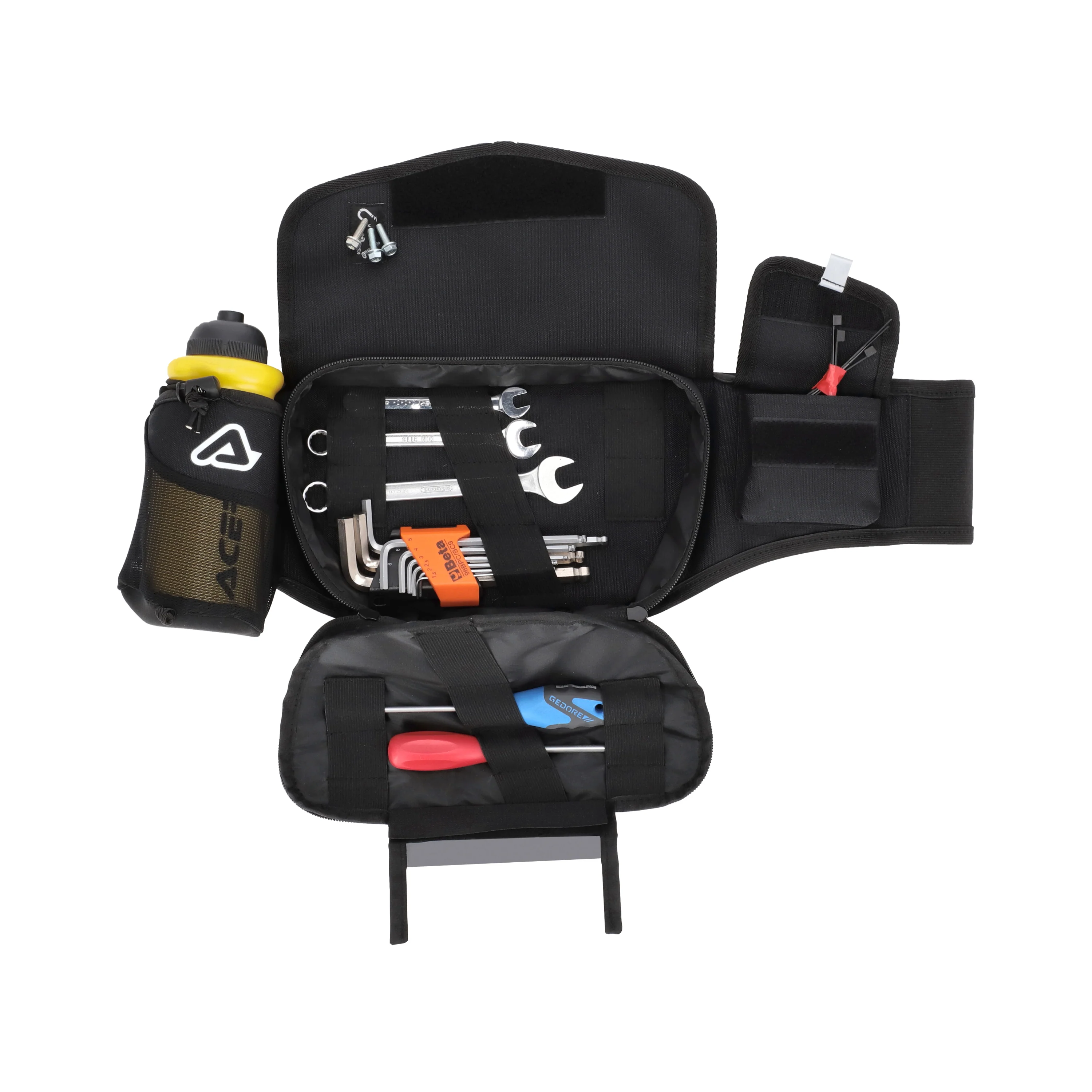 Acerbis RAM Waist Pack Bum Bag 2L Black Grey - Image 4
