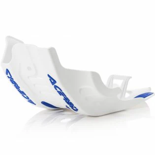 Acerbis Skid Plate Husqvarna FC FE - White Blue