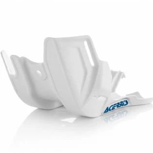 Acerbis Skid Plate Husqvarna TC TE - White Blue