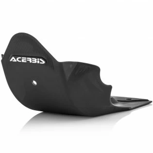 Acerbis Skid Plate Yamaha YZF - Black White - Image 2