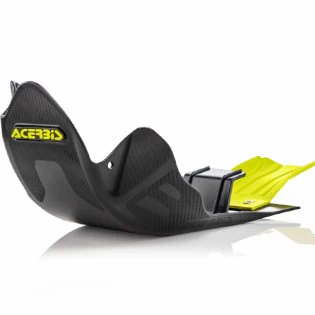 Acerbis Suzuki Skid Plate - Black Yellow