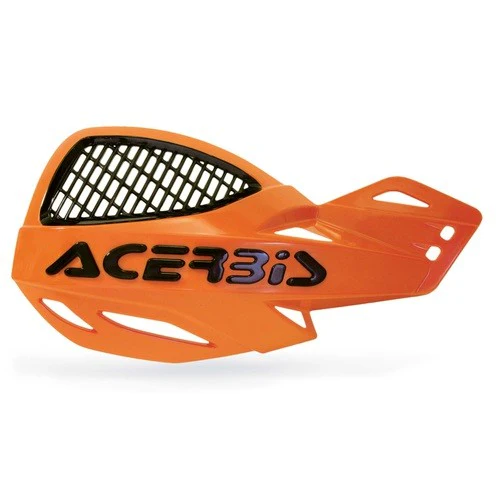 Acerbis Uniko Vented Handguards Orange Black - Image 2