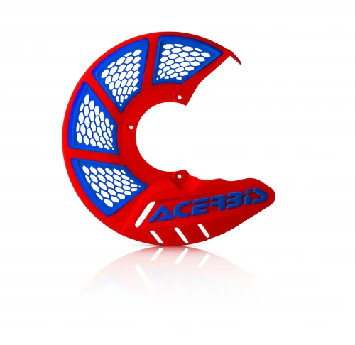 Acerbis X-Brake Vented Front Red Blue Disc Guard - Cover Only