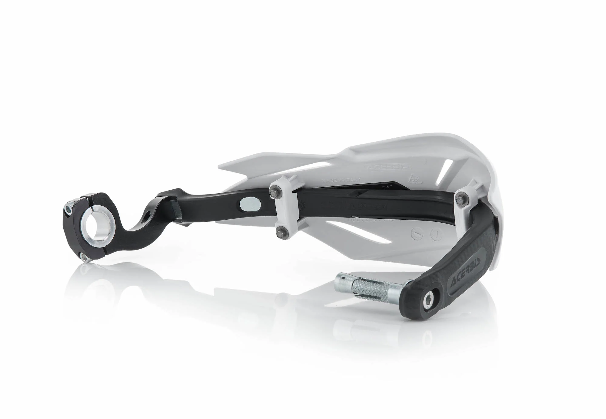 Acerbis X Factory Handguards White Black - Image 3