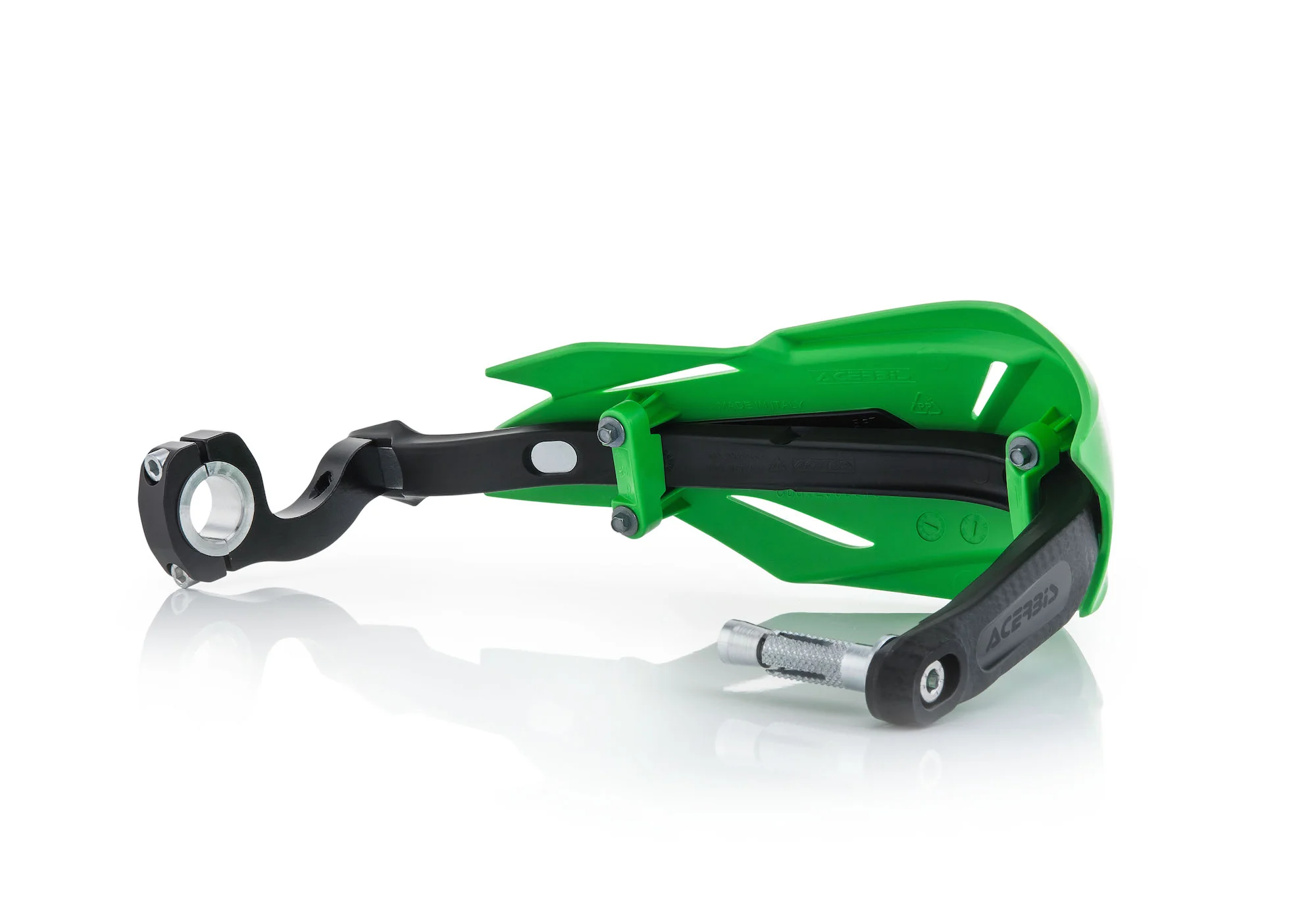 Acerbis X Factory Handguards Green Black - Image 3