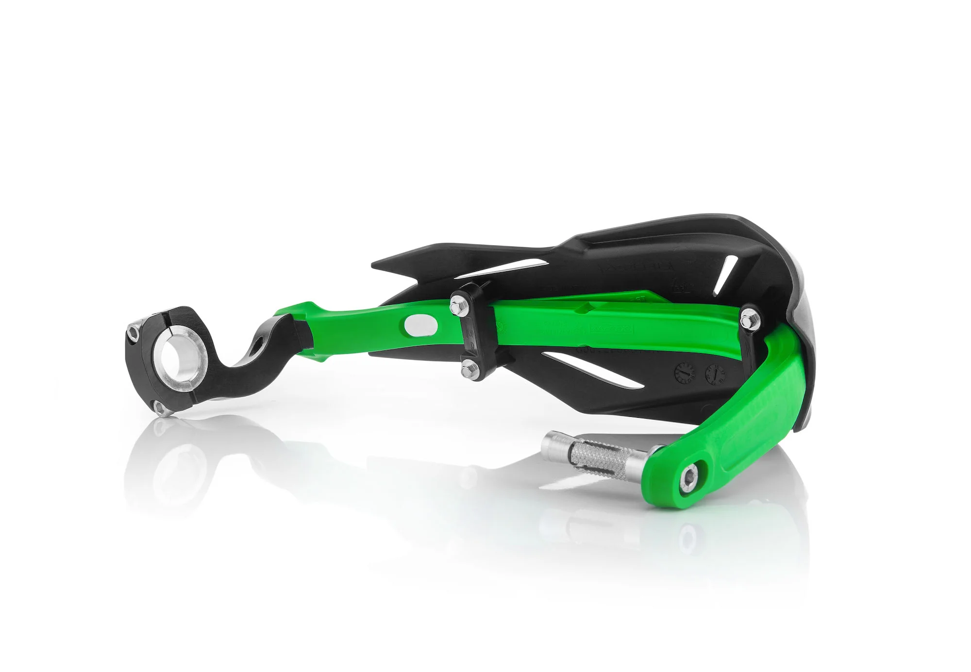 Acerbis X Factory Handguards Black Green - Image 3