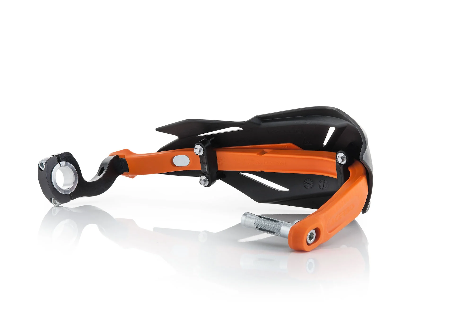 Acerbis X Factory Handguards Black Orange - Image 3