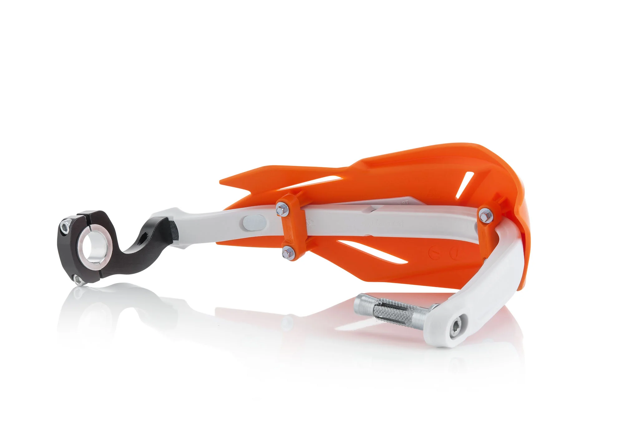 Acerbis X Factory Handguards Orange White - Image 3
