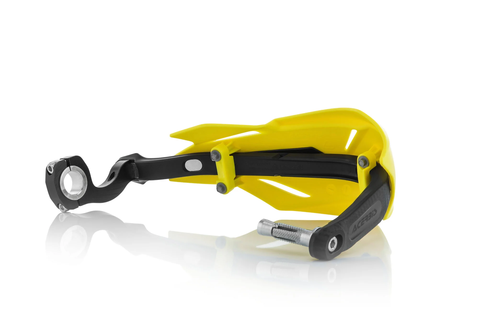 Acerbis X Factory Handguards Yellow Black - Image 3