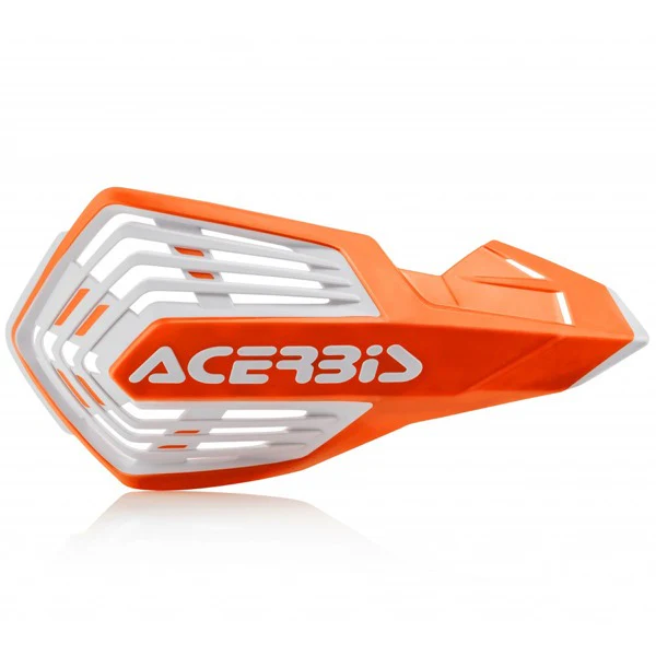 Acerbis X-Future Orange White Handguards - Image 2