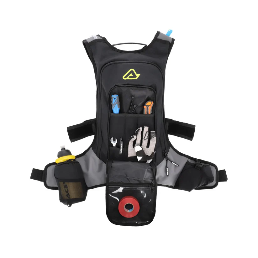 Acerbis X-Storm Logo Backpack - Black White - Image 7