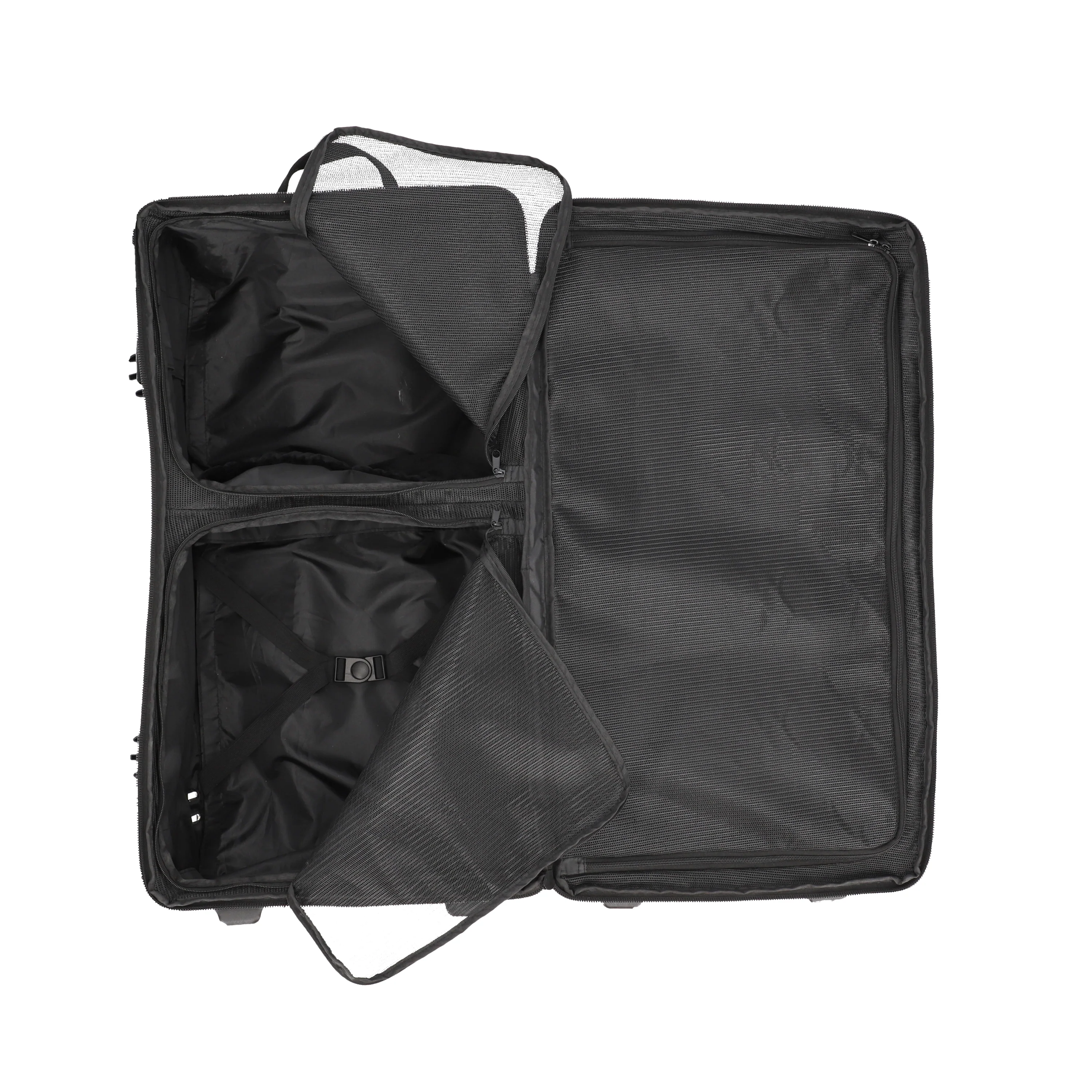 Acerbis X-Trip Logo 105L Wheeled Bag Black Yellow - Image 10