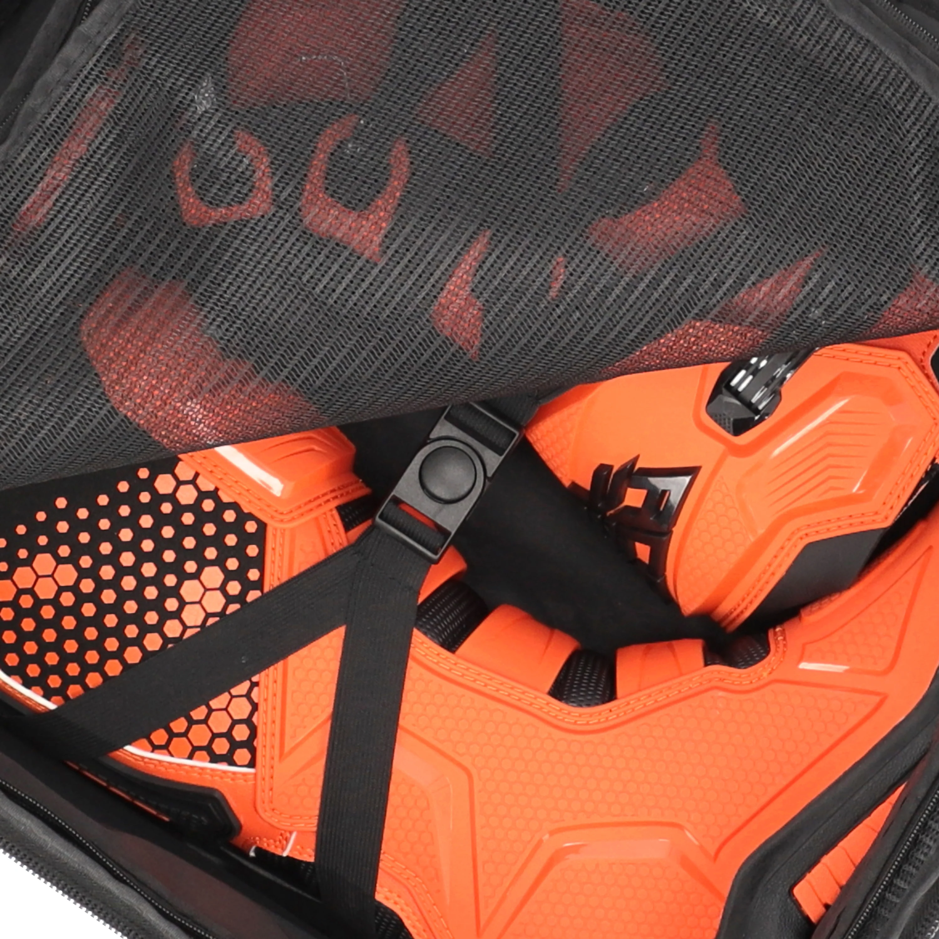 Acerbis X-Trip Logo 105L Wheeled Bag Black Yellow - Image 4