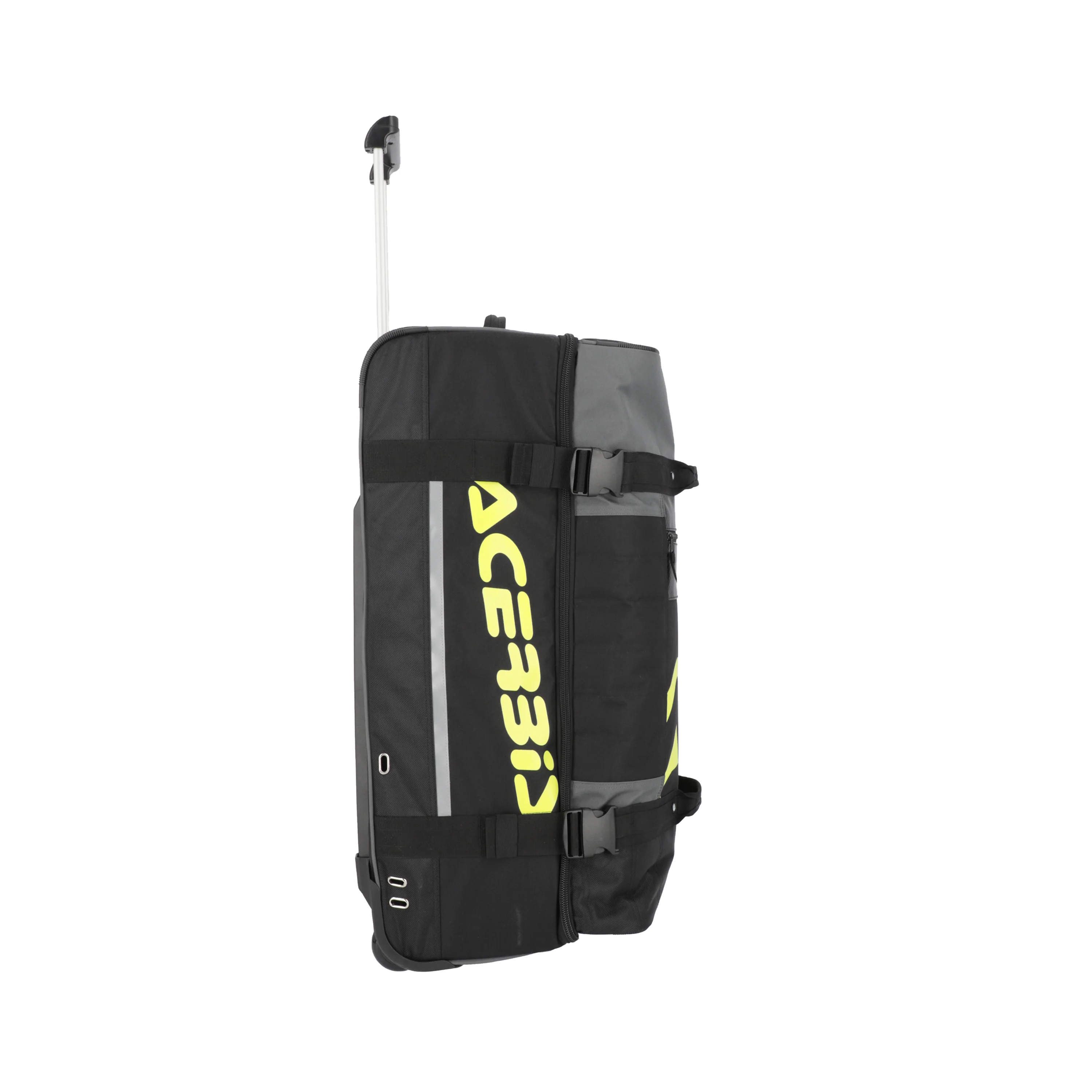 Acerbis X-Trip Logo 105L Wheeled Bag Black Yellow - Image 6