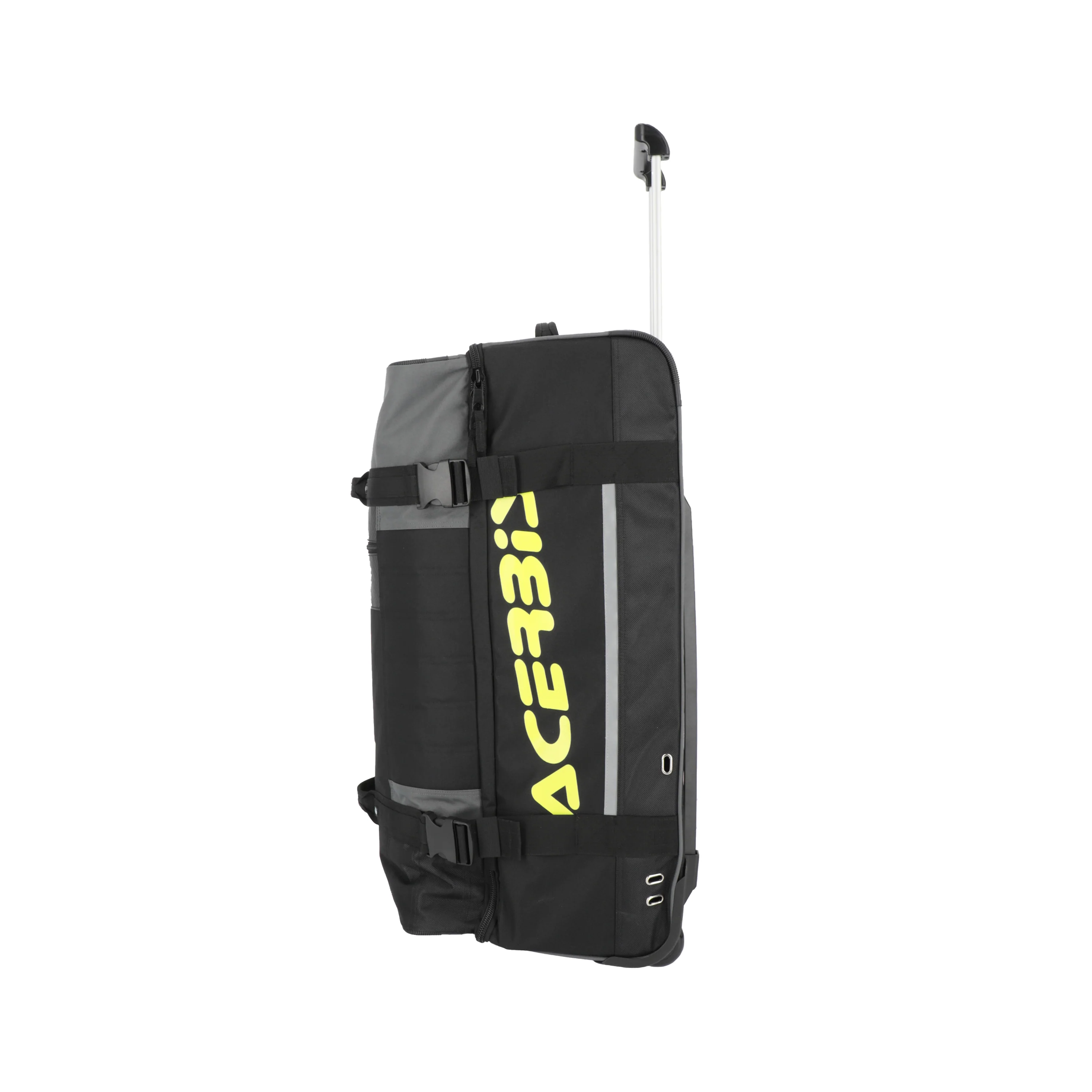 Acerbis X-Trip Logo 105L Wheeled Bag Black Yellow - Image 8
