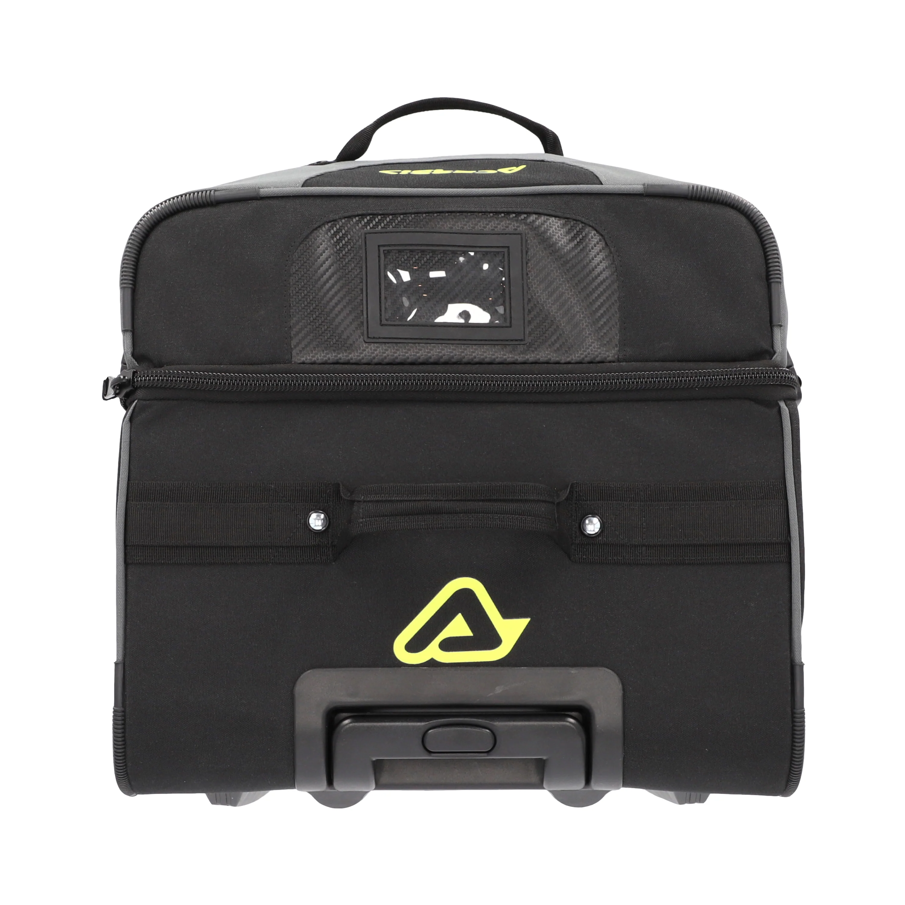 Acerbis X-Trip Logo 105L Wheeled Bag Black Yellow - Image 9
